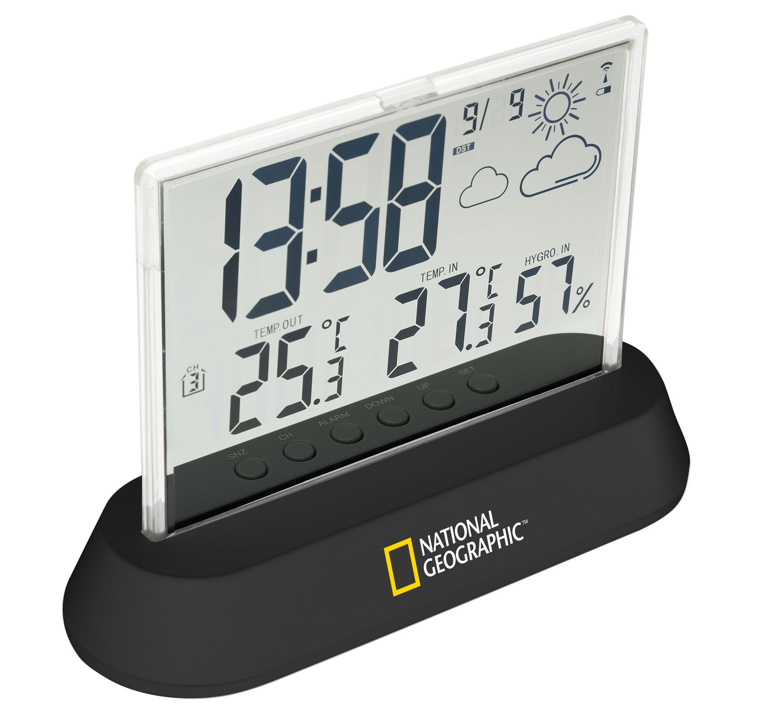NATIONAL GEOGRAPHIC NATIONAL GEOGRAPHIC Funkwetterstation Transparent Wetterstation