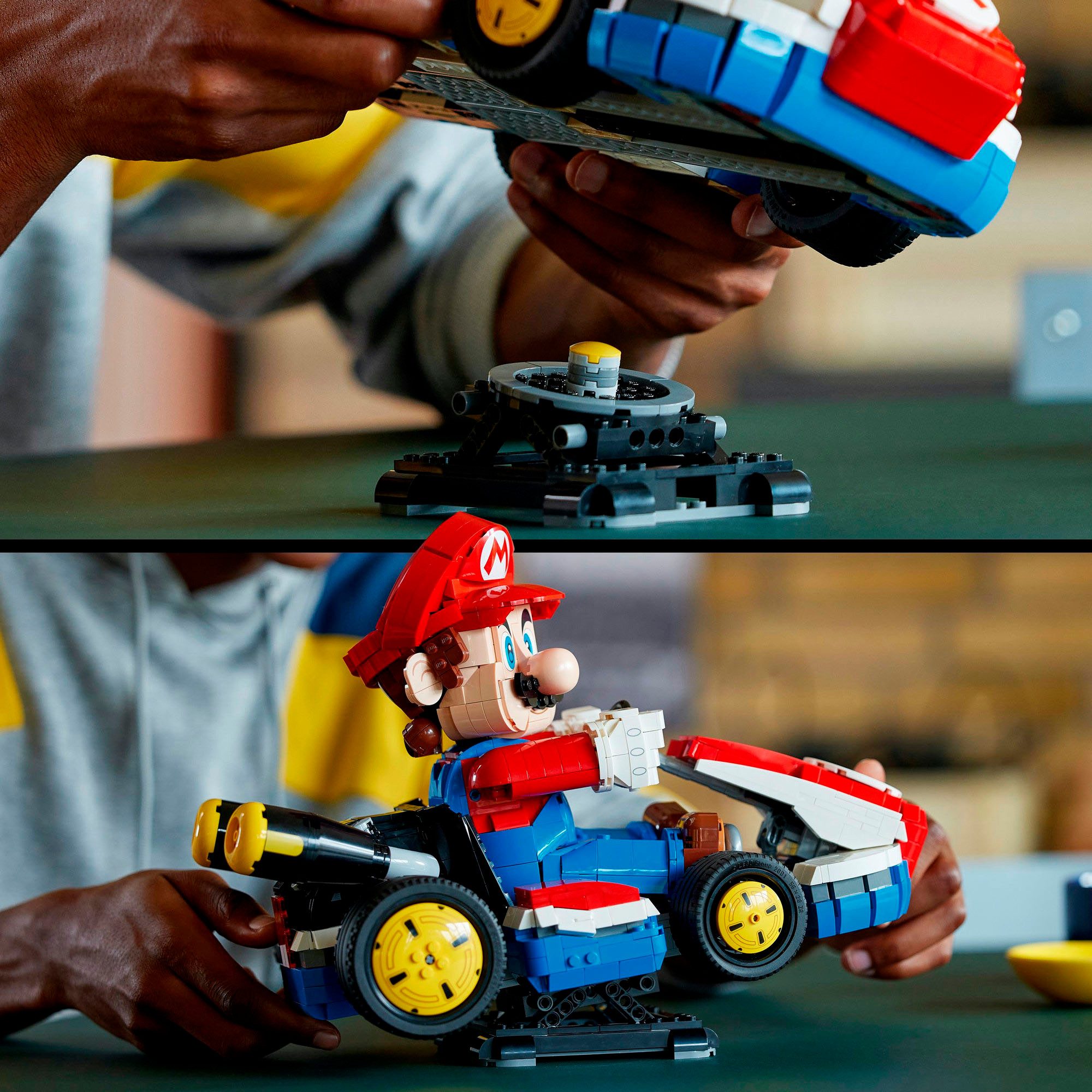 LEGO® Mario Kart: Mario & Standard-Kart (72037), LEGO Super Mario Konstruktionsspielsteine, (1972 St), Made in Europe – Bild 5 von 5