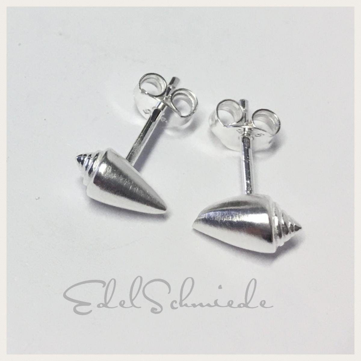 Ohrstecker-Set kleine Muscheln als Ohrstecker 925 Silber