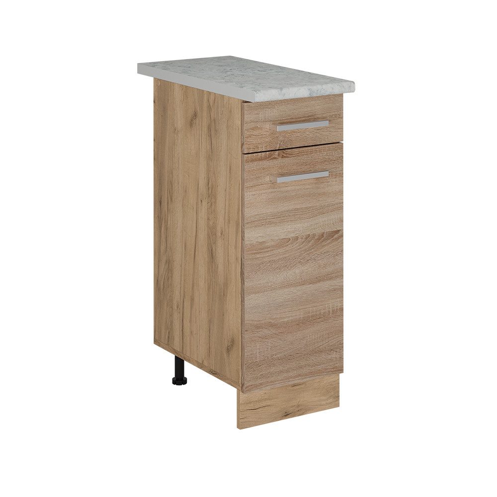 Vicco Unterschrank R-Line, Sonoma/Goldkraft Eiche, 30 günstig online kaufen
