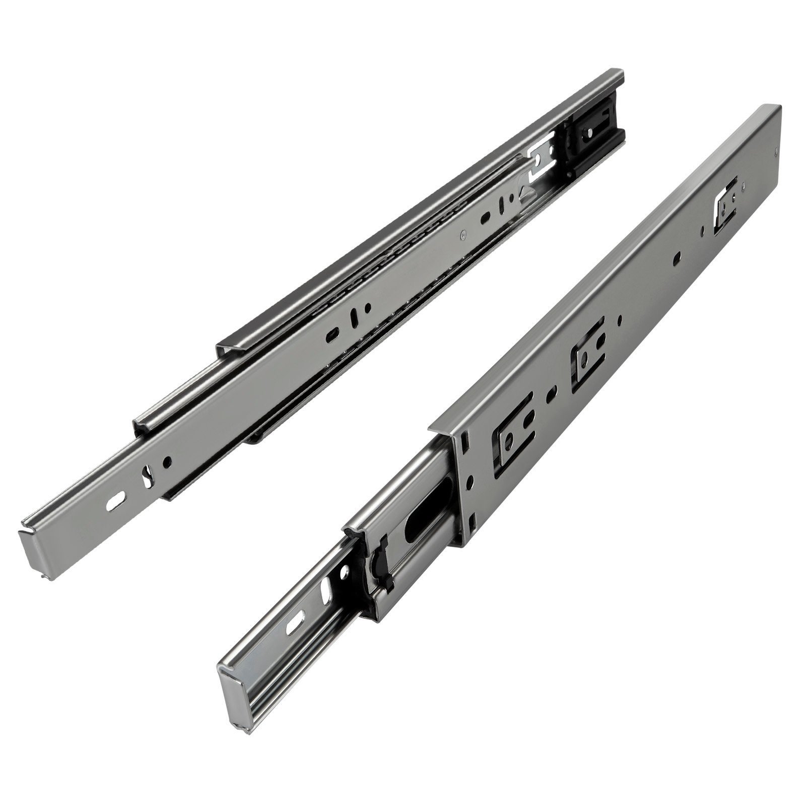 SO-TECH® Auszug Vollauszug kugelgelagert mit Tragkräften 35 oder 45 kg (2 St), Tragkraft 35 kg, Länge 250 mm