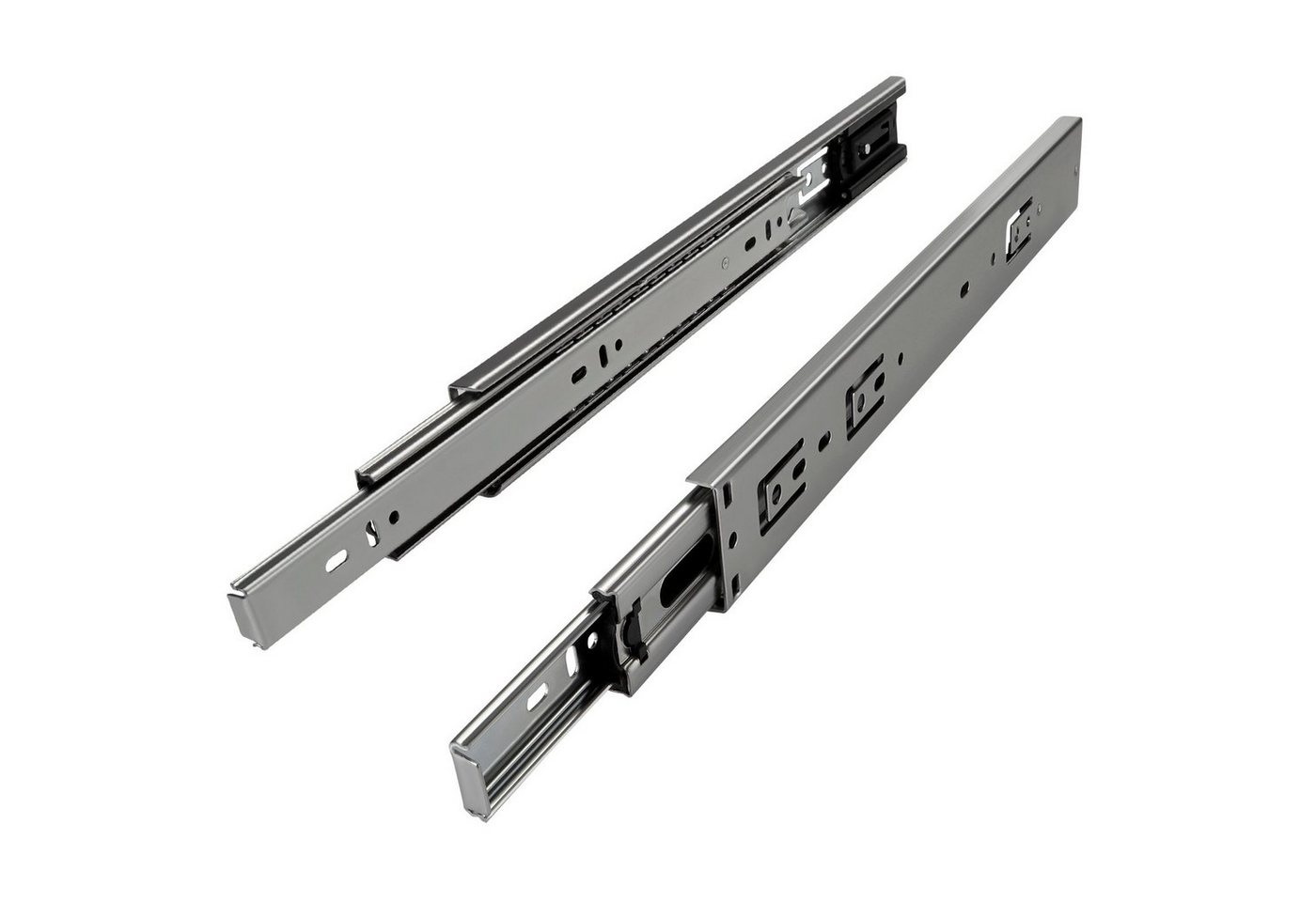 SO-TECH® Auszug Vollauszug kugelgelagert Selbsteinzug Tragkräfte 35 / 45 kg (2 St), Tragkraft 35 kg, Länge 300 mm