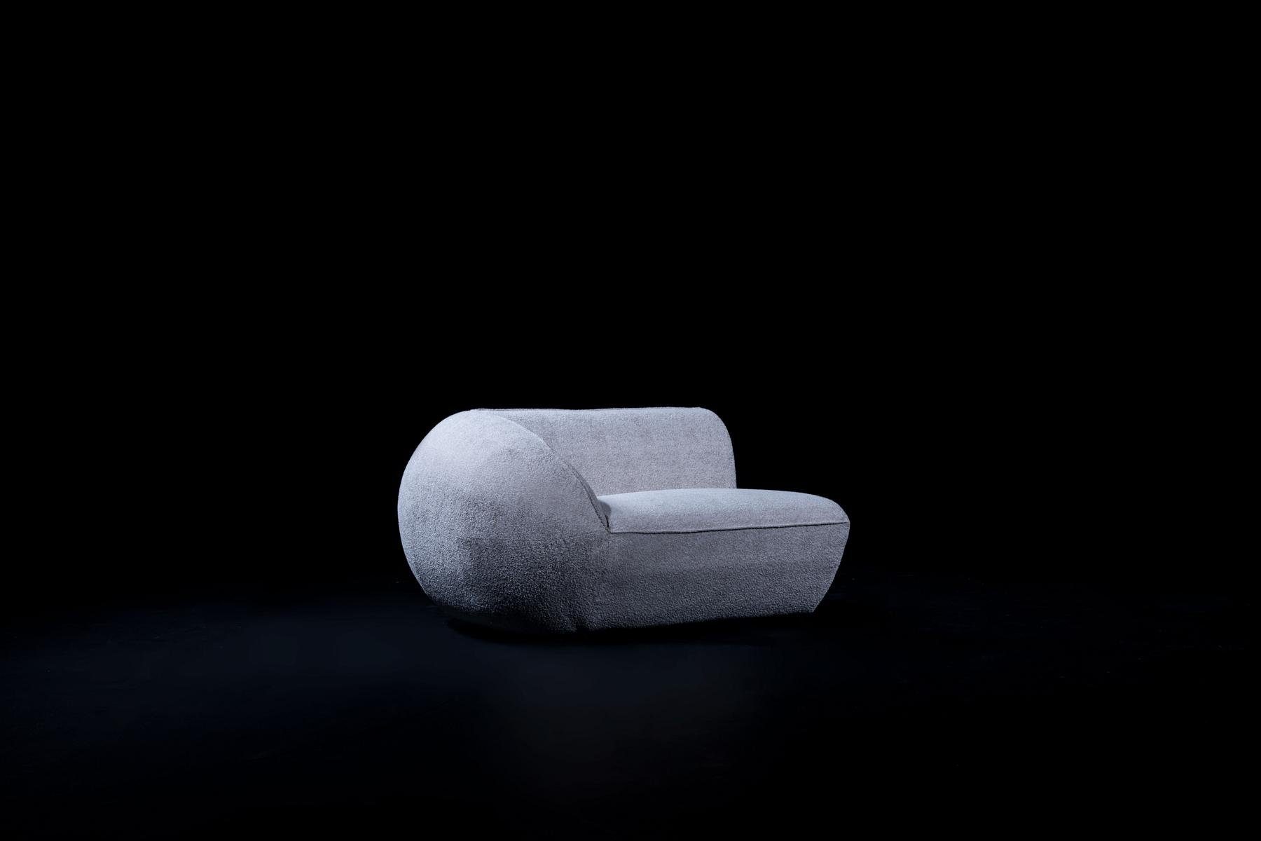 Made Sofas, 4 Graue Sitzgruppe Designer Couch Teile, JVmoebel Polstermöbel in Europe Ecksofa