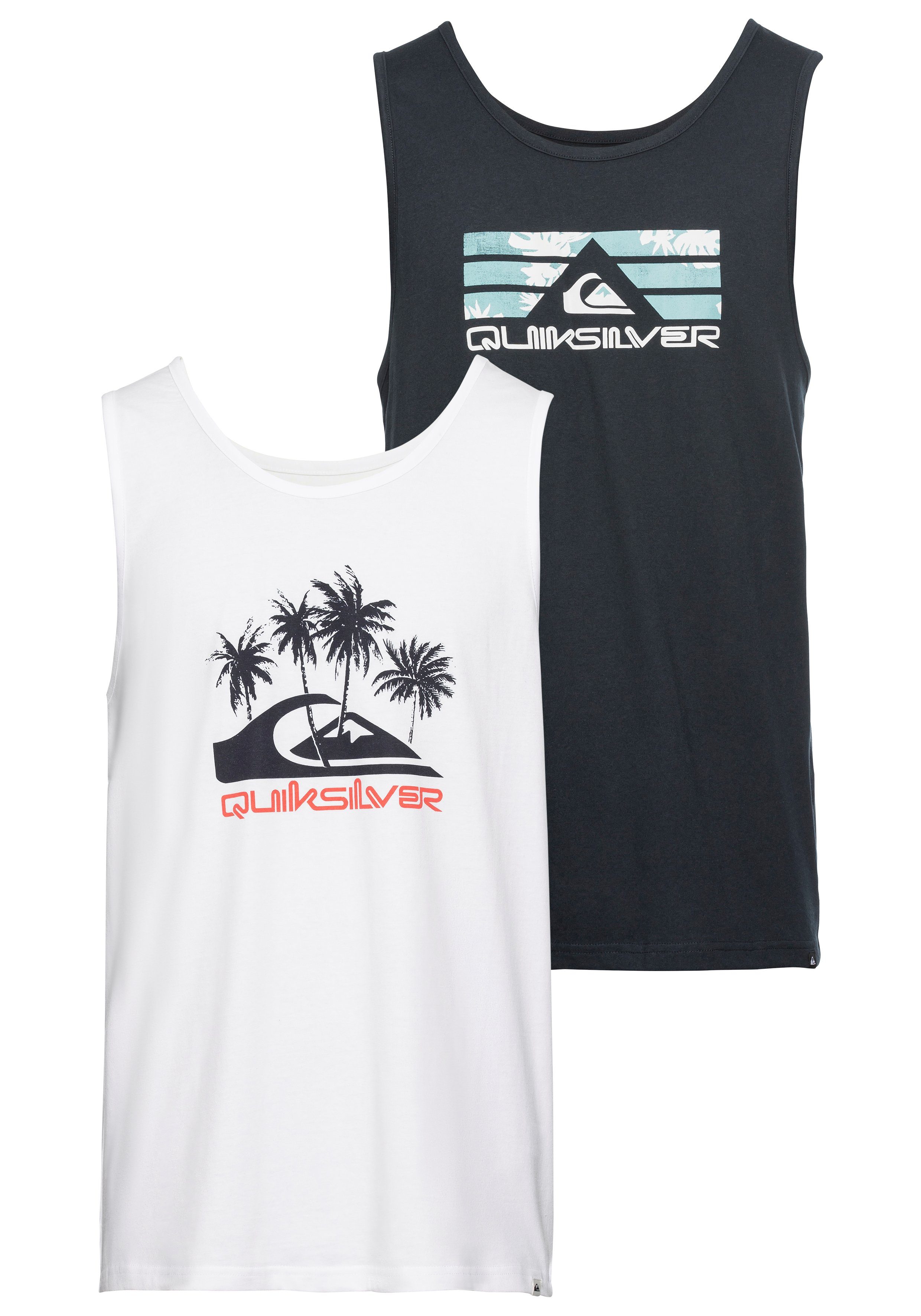 Quiksilver Tanktop (Packung, 2-tlg., 2er-Pack)