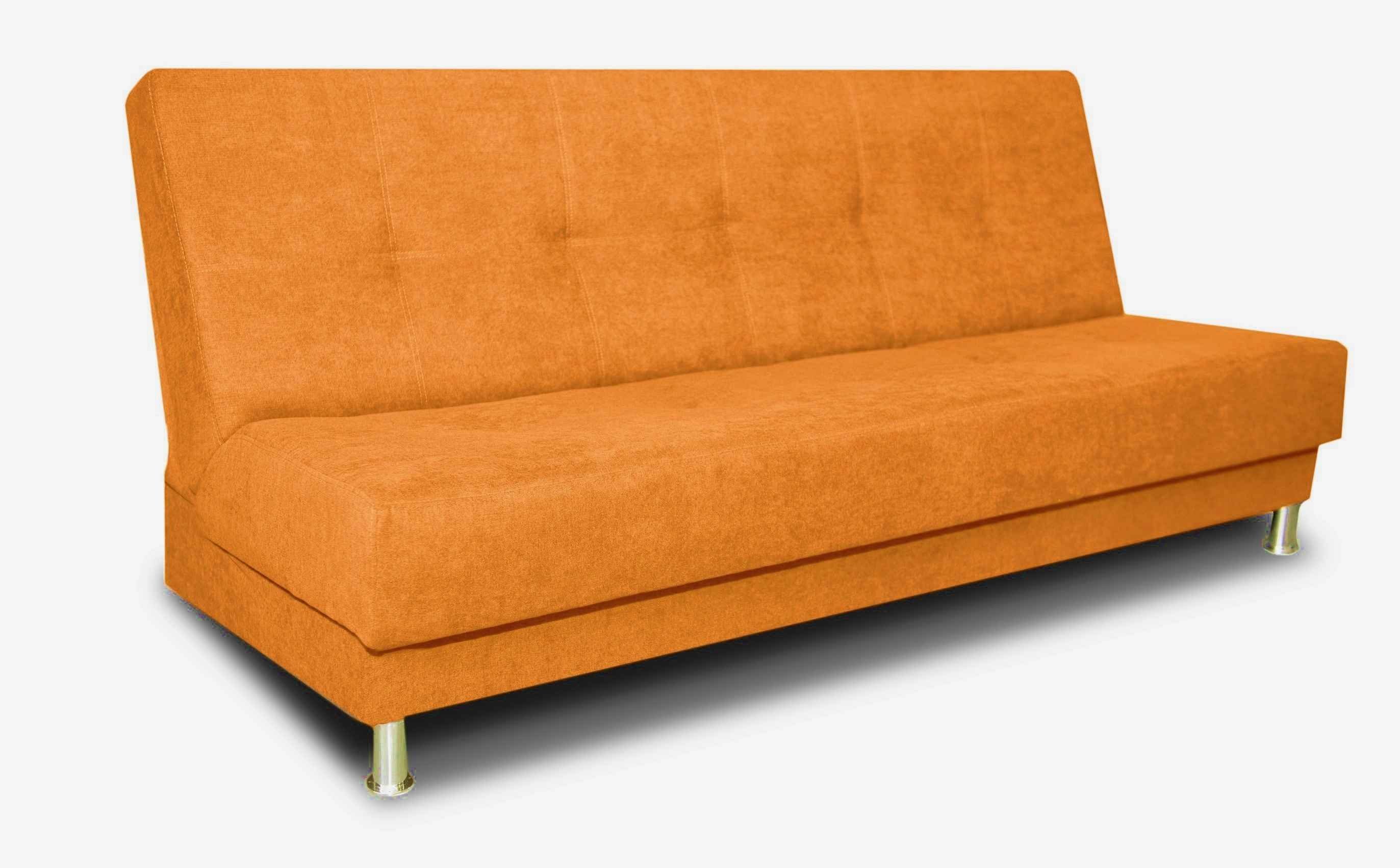 Siblo 3-Sitzer Dreisitzige Dreisitzer-Sofa Ocker mit Schlaffunktion, Bettzeugbehälter, Rosalia Couch
