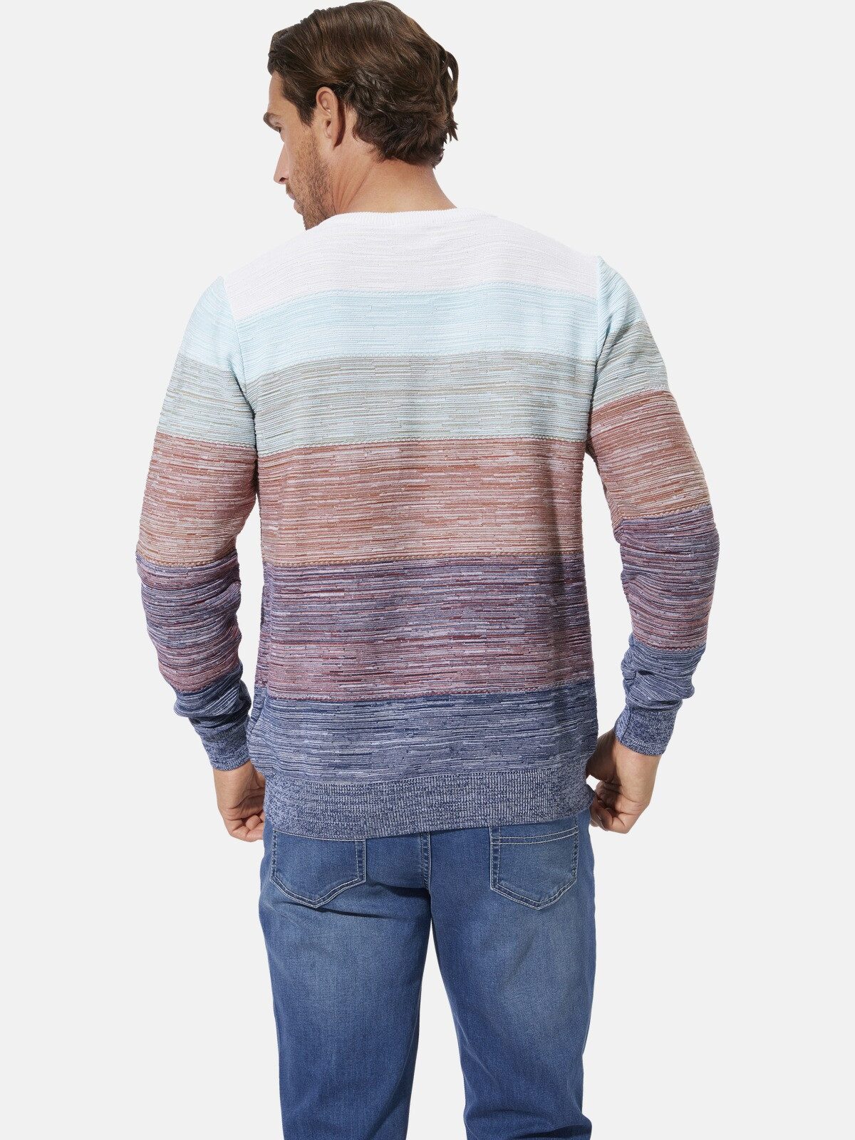 Babista Strickpullover CARIENO im Colorblocking-Stil