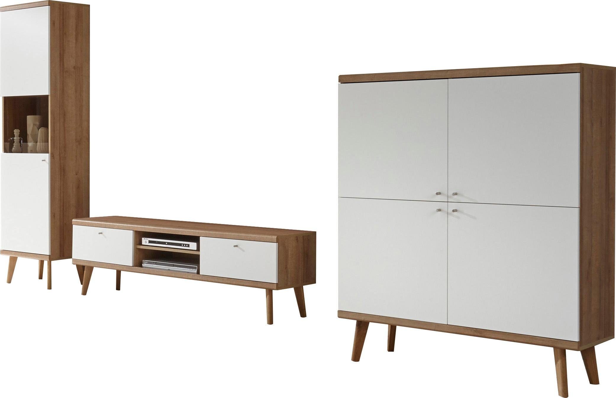 Home affaire Wohnwand Merle, (Set, 3-St)