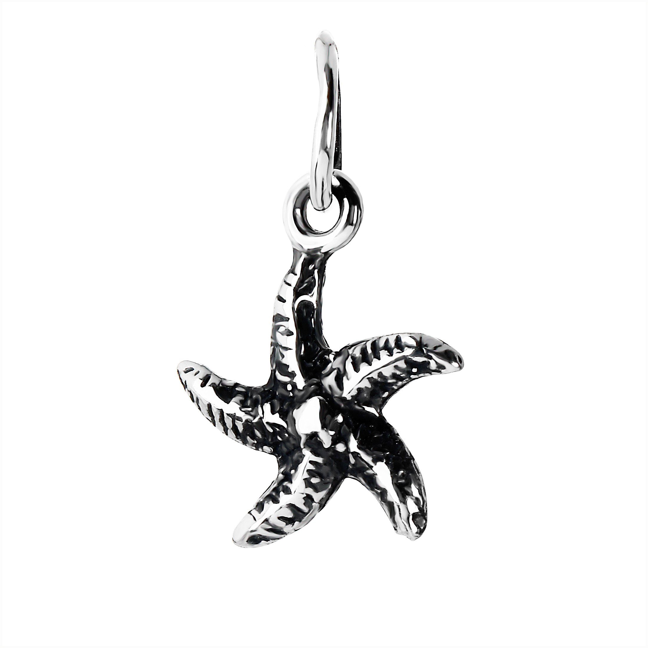 NKlaus Kettenanhänger 925 Sterlingsilber kleine Seestern günstig online kaufen