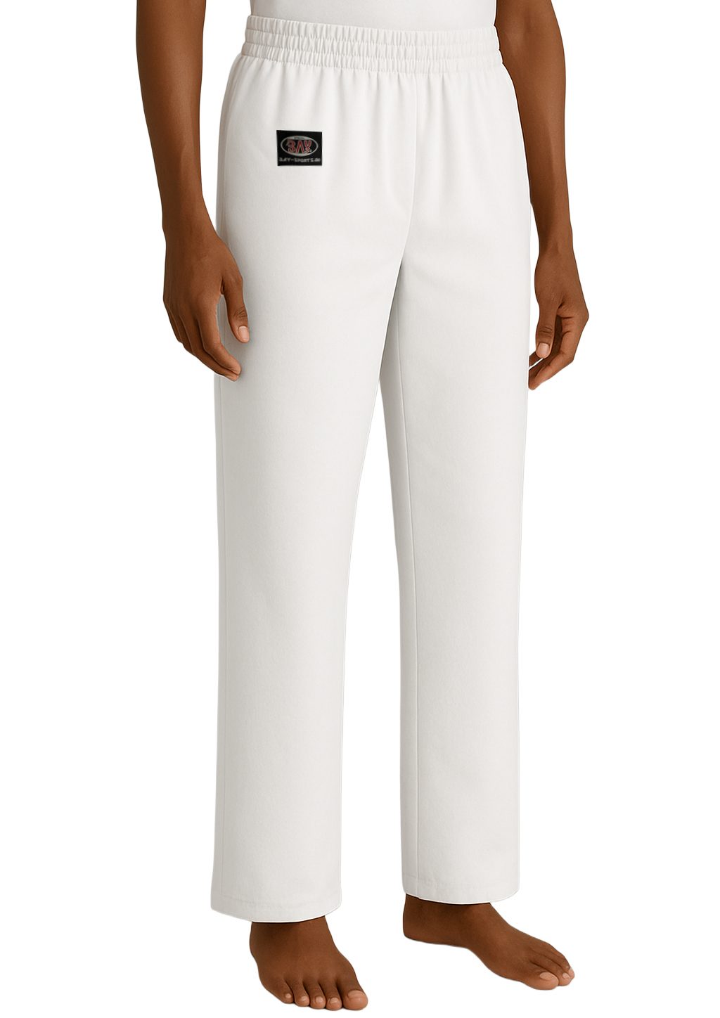 BAY-Sports Sporthose Kampfsporthose Traditional Basic Karatehose 8 UZ weiß Baumwolle Hose (Traditional, Stück) 100% Baumwolle, leichtes, strapazierfähig, solide