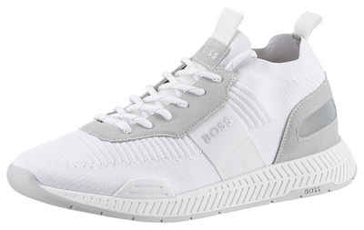 BOSS Titanium_Runn Slip-On Sneaker mit elastischem Einstieg