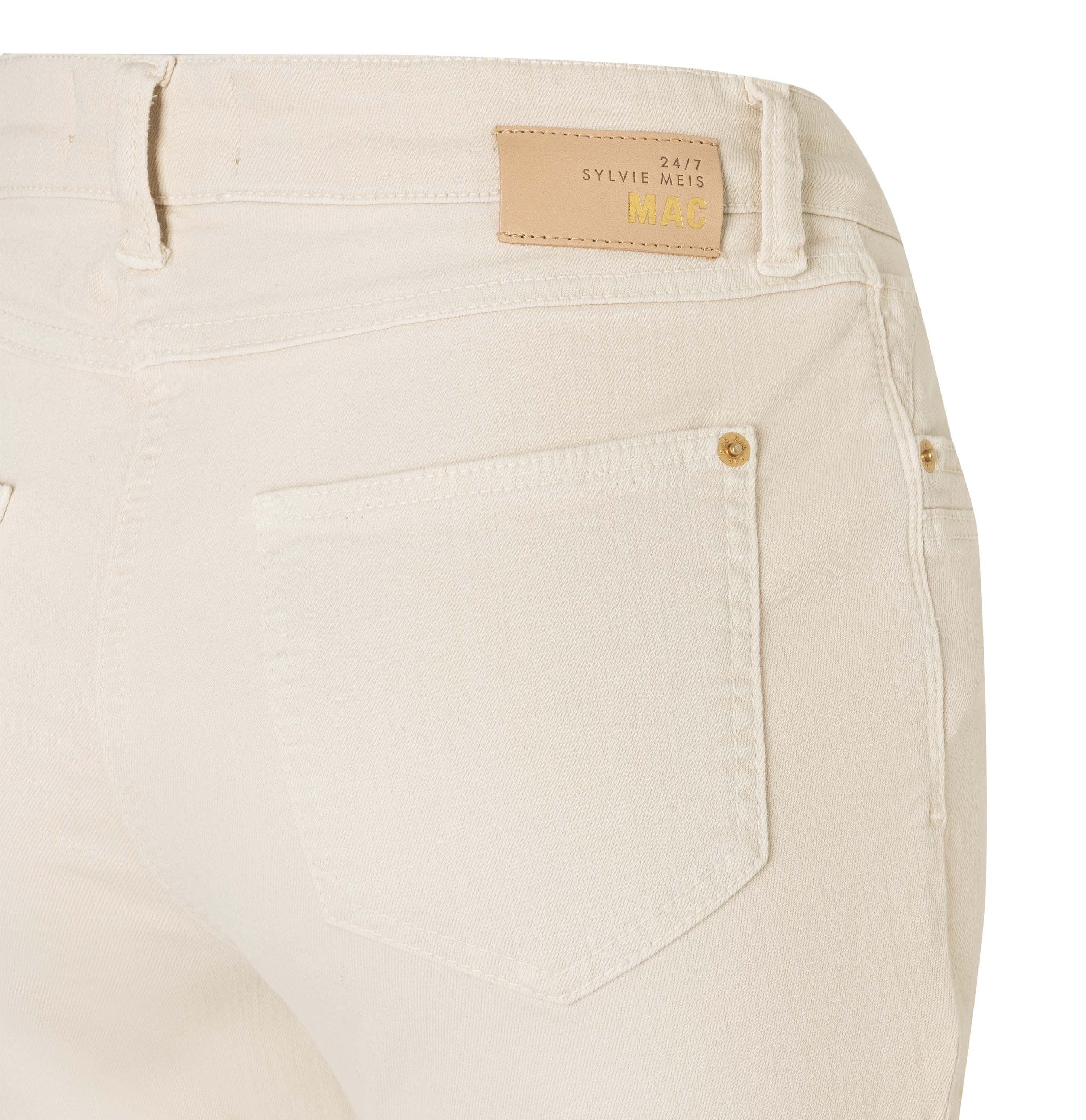 MEL weiß white vintage Stretch-Jeans 2620-00-0389 MAC MAC SYLVIE - 020W MEIS