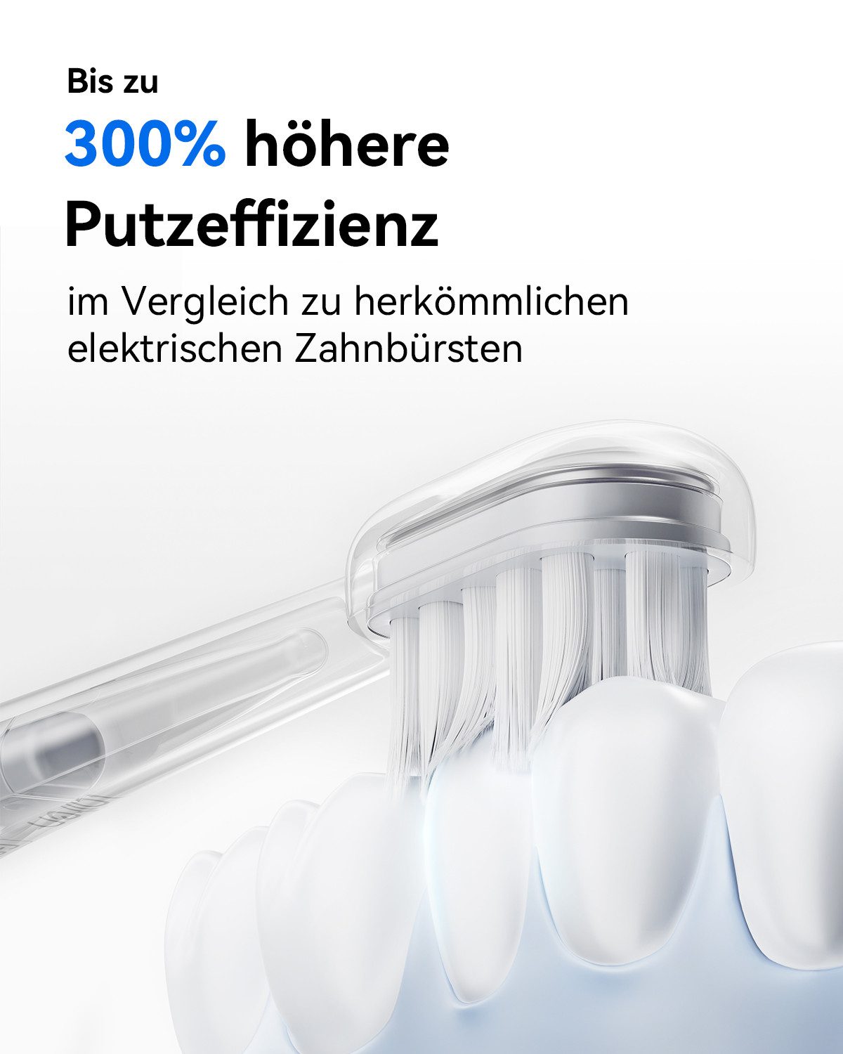 laifen Elektrische Zahnbürste Laifen Wave elektrische Zahnbürste, Aufsteckbürsten: 3 St., Oscillation-Vibration-Technologie