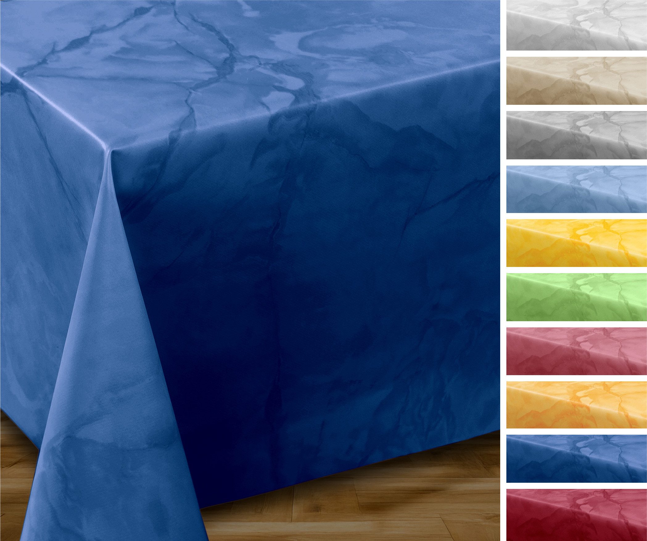Beautex Tischdecke Wachstuchtischdecke Marmoroptik abwaschbar fleckenabweisend edel (1-tlg)