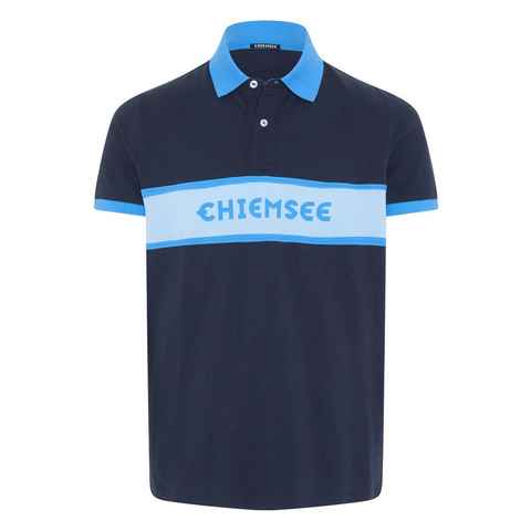 Chiemsee Poloshirt Poloshirt mit Logo und Kontraststreifen 1