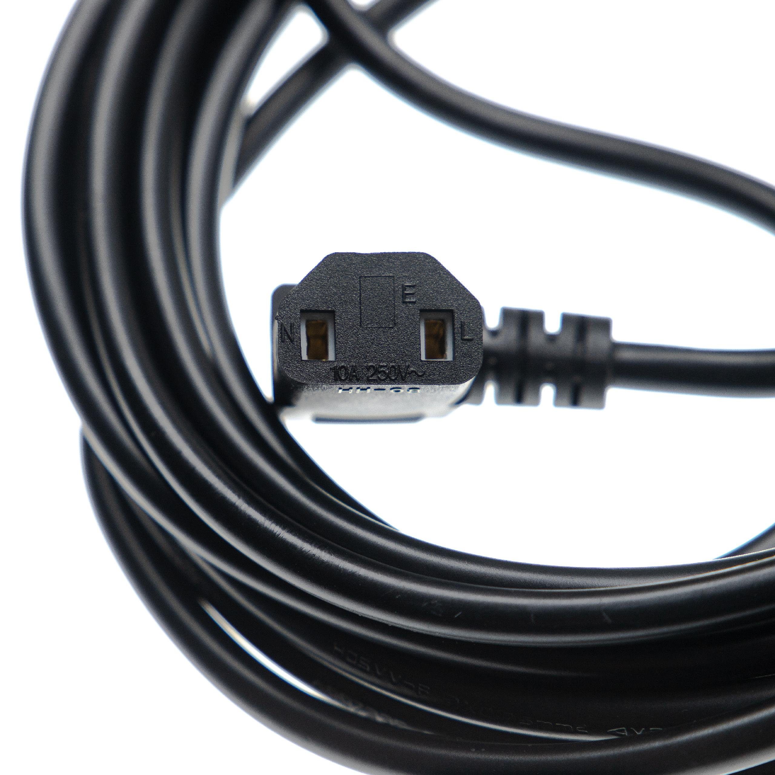 vhbw Stromkabel Ersatz für Sebo 501801, 501801ER für Staubsauger Stromkabel