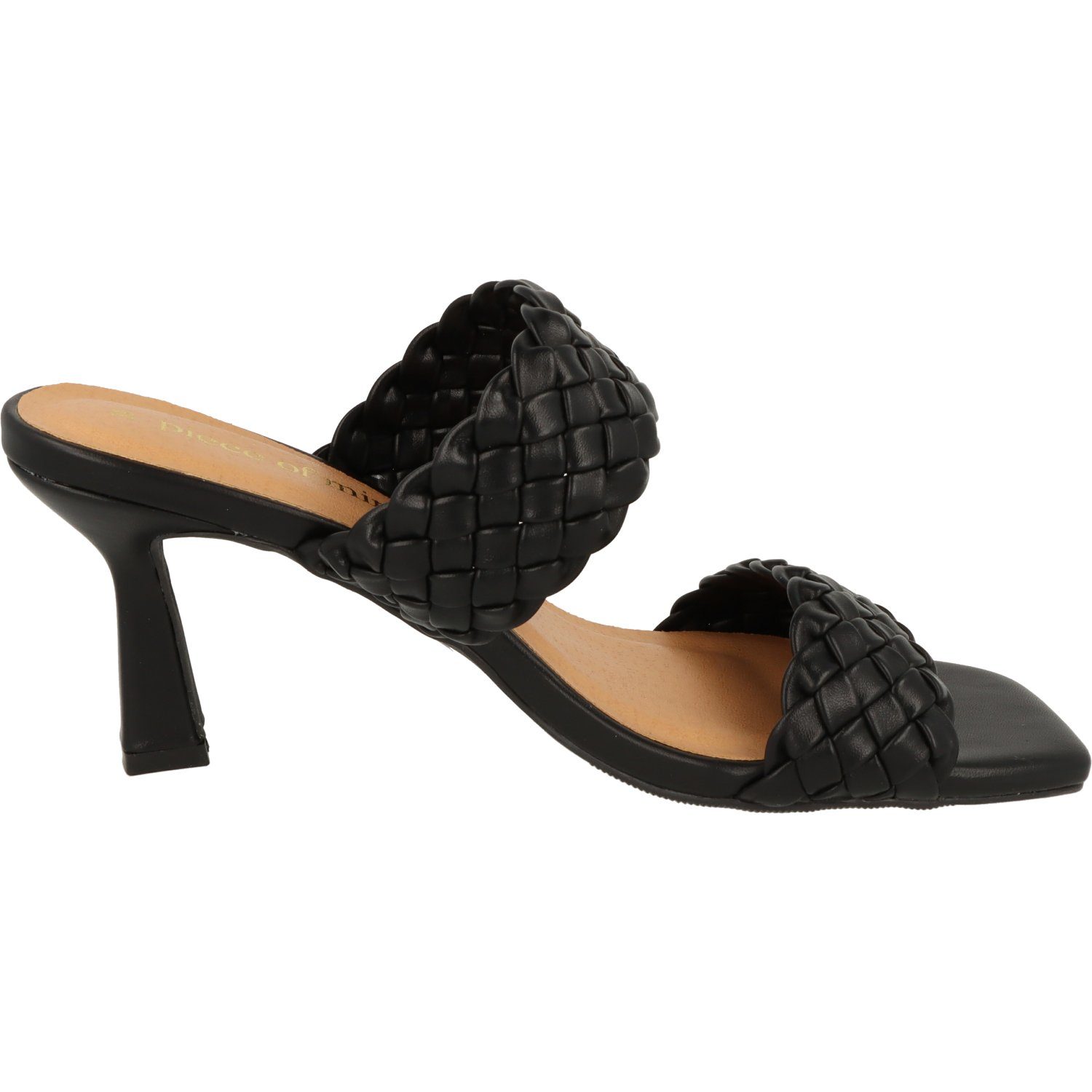 of Absatzsandale mind. Damen 273-161 Schuhe piece elegante Slipper Black High-Heel-Sandalette