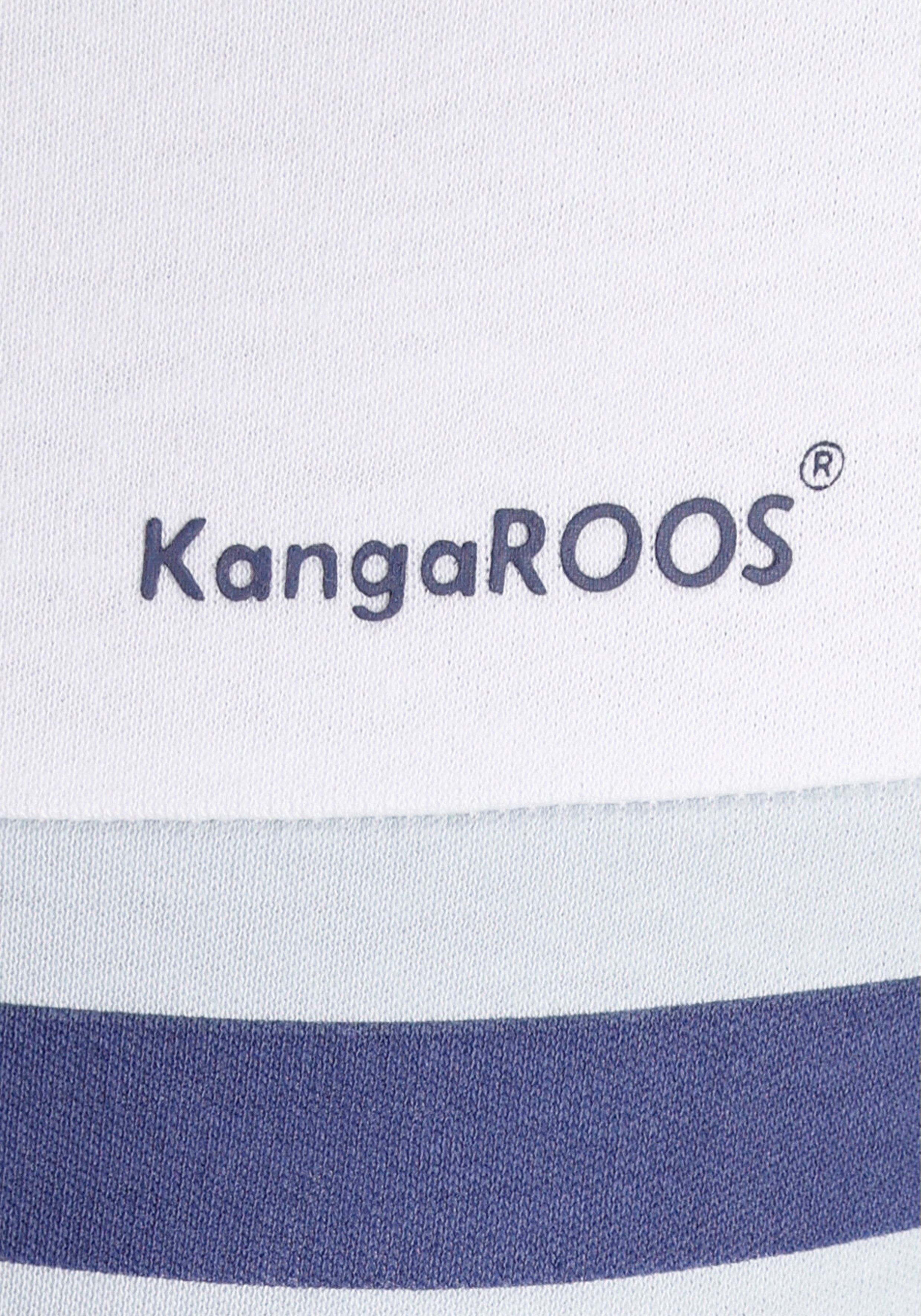 KOLLEKTION NEUE Sweatshirt marine-weiß KangaROOS