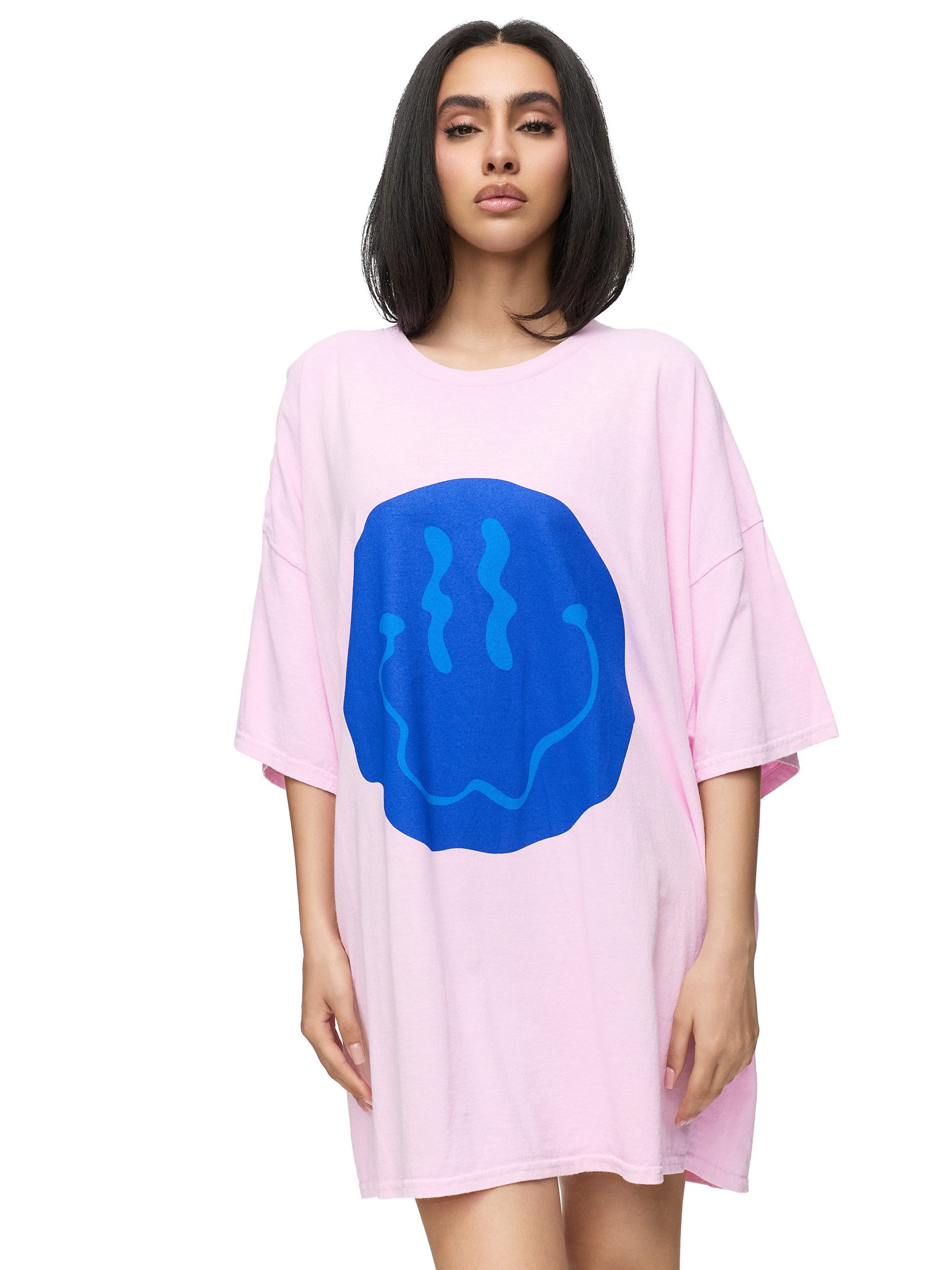 Worldclassca T-Shirt Worldclassca Oversized Print SMILE günstig online kaufen