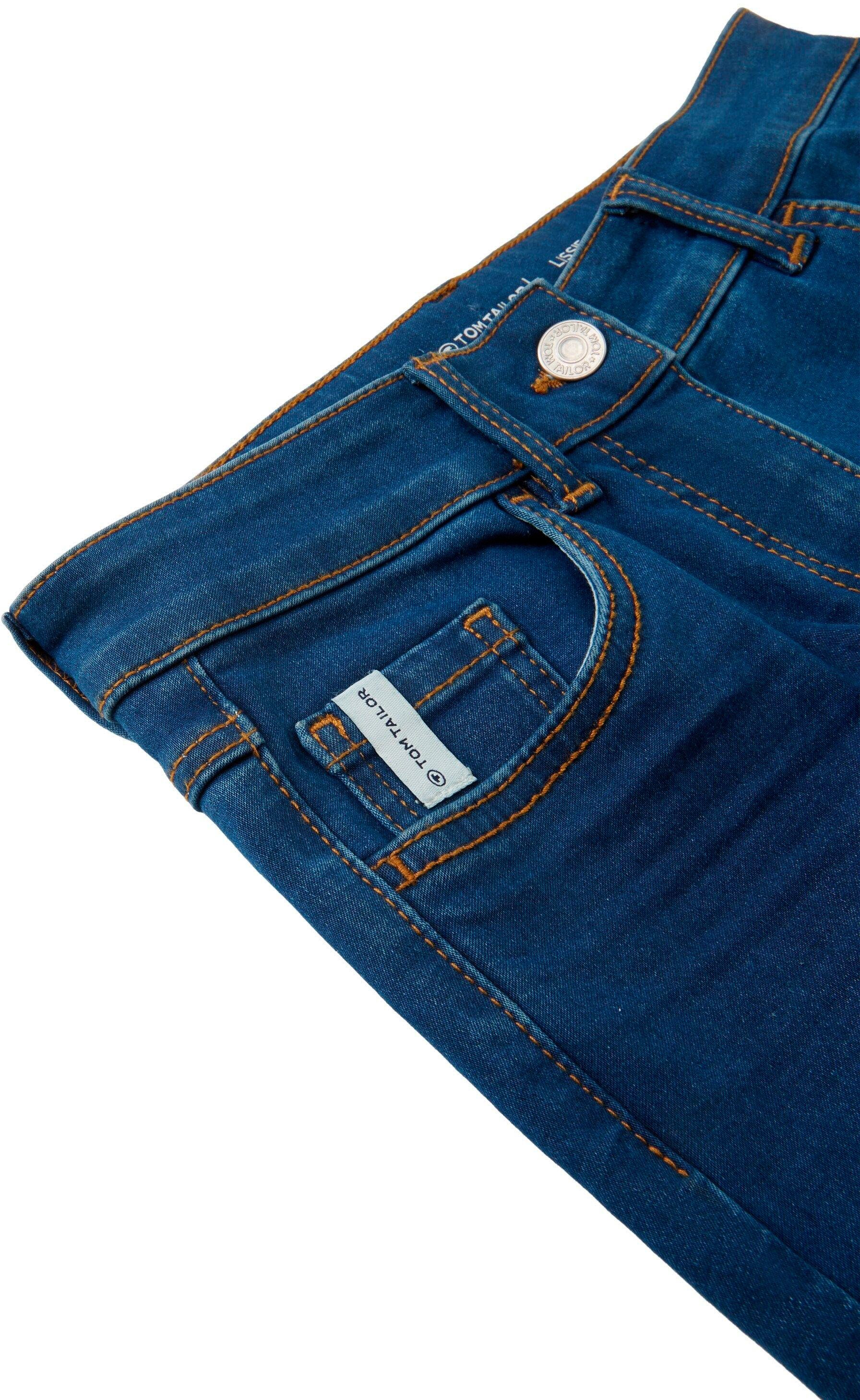 Reißverschluss und Skinny-fit-Jeans TOM TAILOR mit Lissie Knopf-