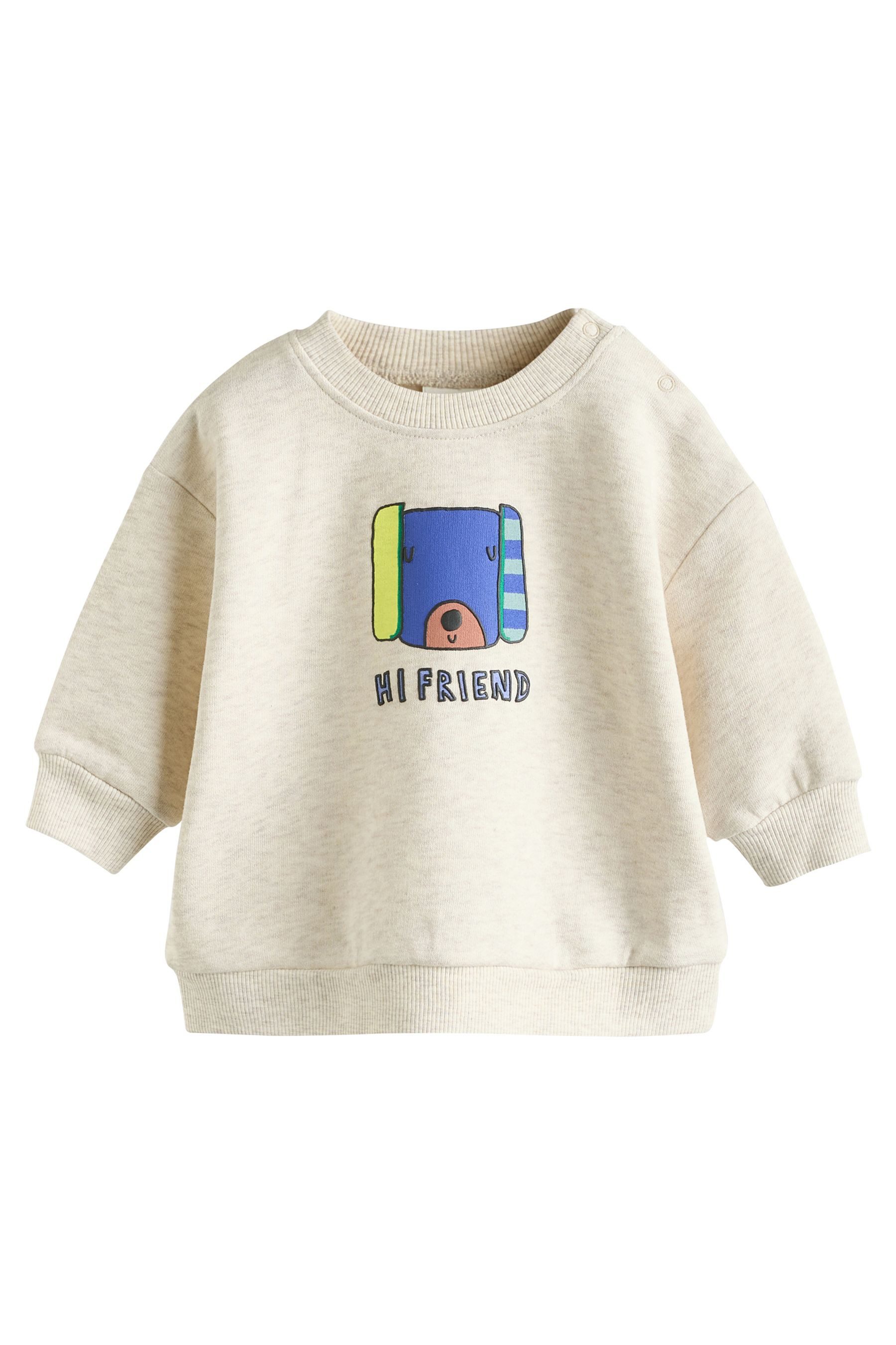 Next Pullover & Shorts Baby Sweatshirt und Shorts im Set (2-tlg)