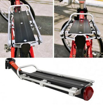 BAYLI Fahrrad-Gepäckträger Universal Fahrrad Gepäckträger für hinten, Belastbarkeit: 9 kg