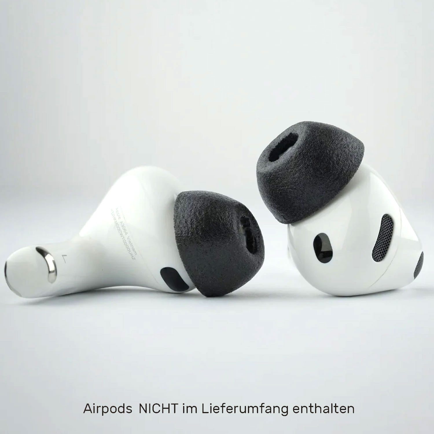 Comply Comply Ohrstöpsel TrueGrip MAX für Airpods Pro 3 Schwarz Größe M In-Ear-Kopfhörer (Airpods Pro 3, keine, keine, Schaumstoff-Aufsätze für Airpods Pro 3)