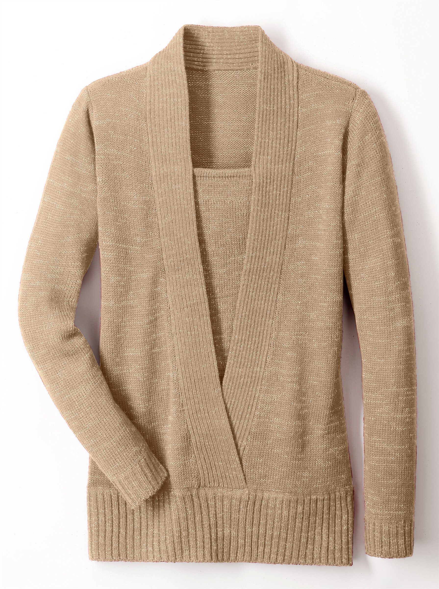 Sieh an! Strickpullover 2-in-1-Pullover günstig online kaufen