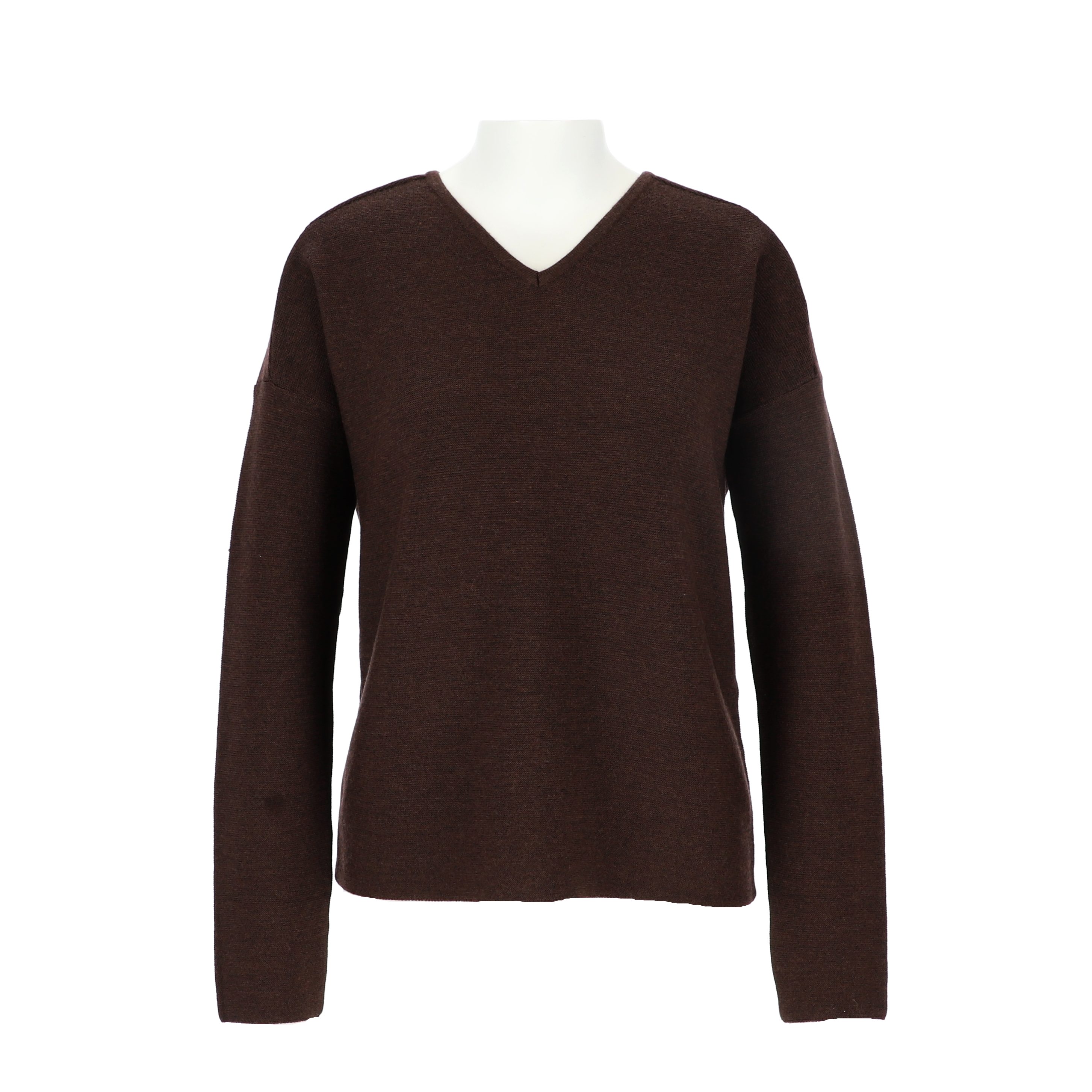 Strickpullover mit V-Ausschnitt