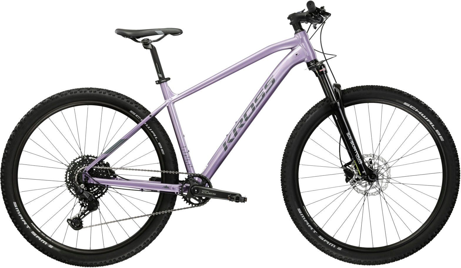 Kross Mountainbike Hardtail Level 4.0, 10 Gang Shimano CUES U6000 Schaltwerk, Kettenschaltung