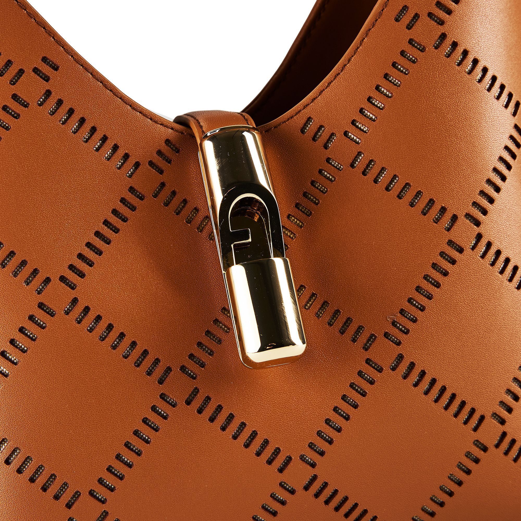 Furla Schultertasche Goccia, Leder