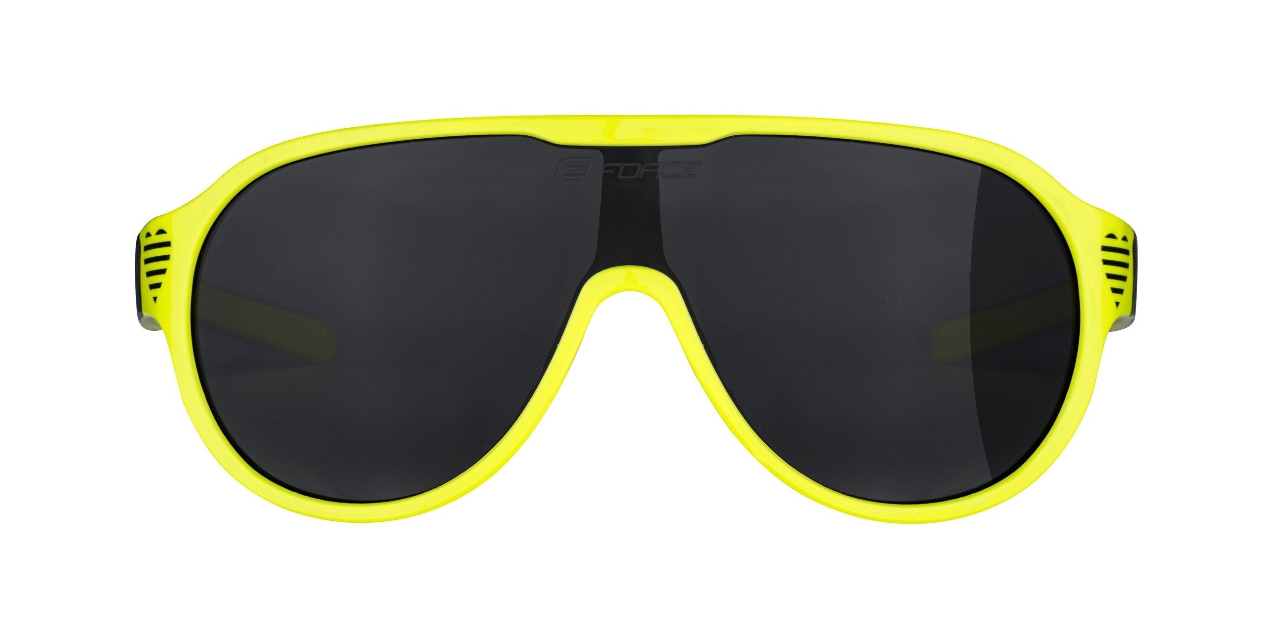 FORCE Sonnenbrille FORCE gelb-schwarz Fahrradbrille ROSIE junior
