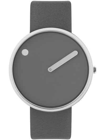 PICTO Quarzuhr PICTO 43352-6220S Unisex Uhr Uhr Go Grey 40mm 5ATM