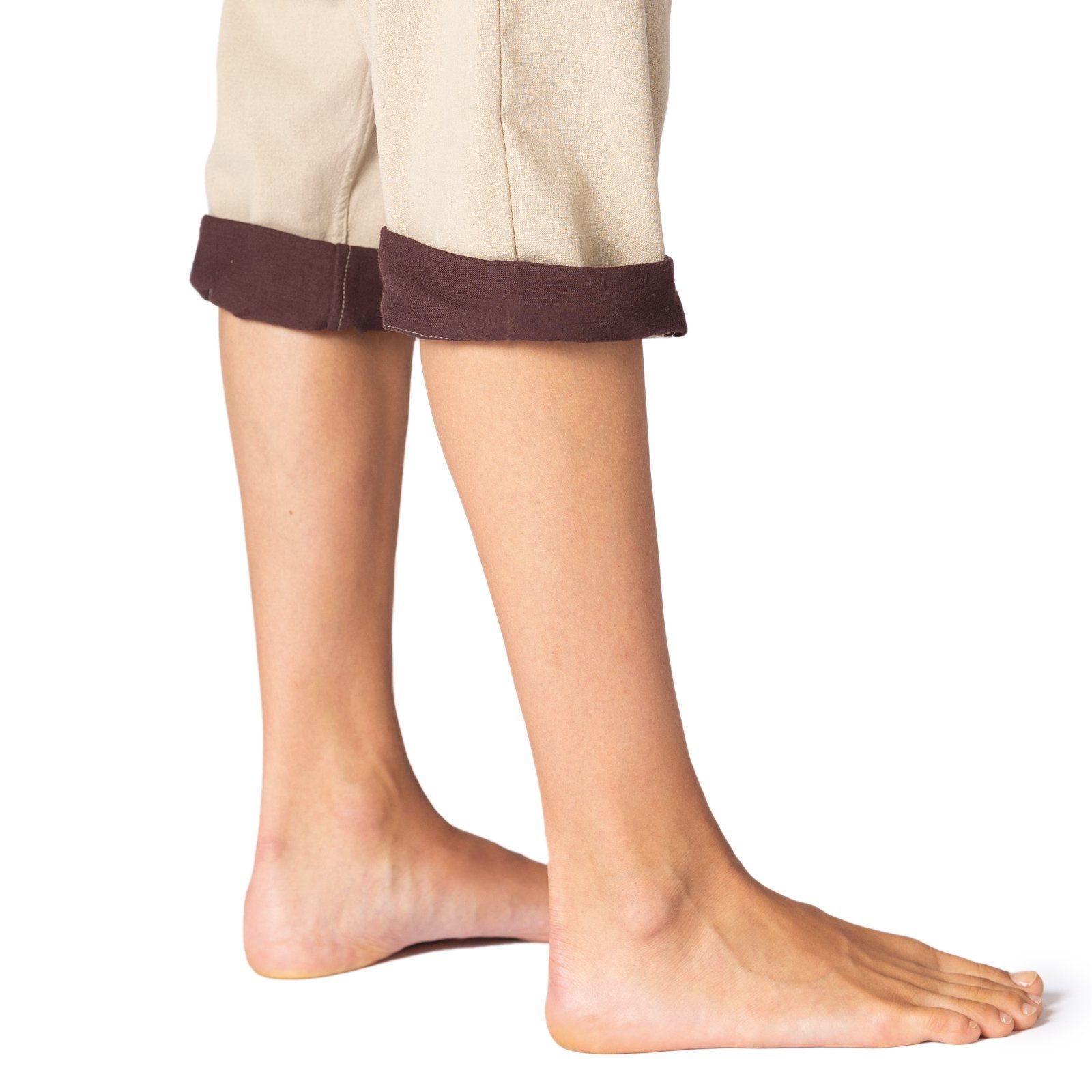 Khaki PANASIAM Shorts Strandshorts Yogi