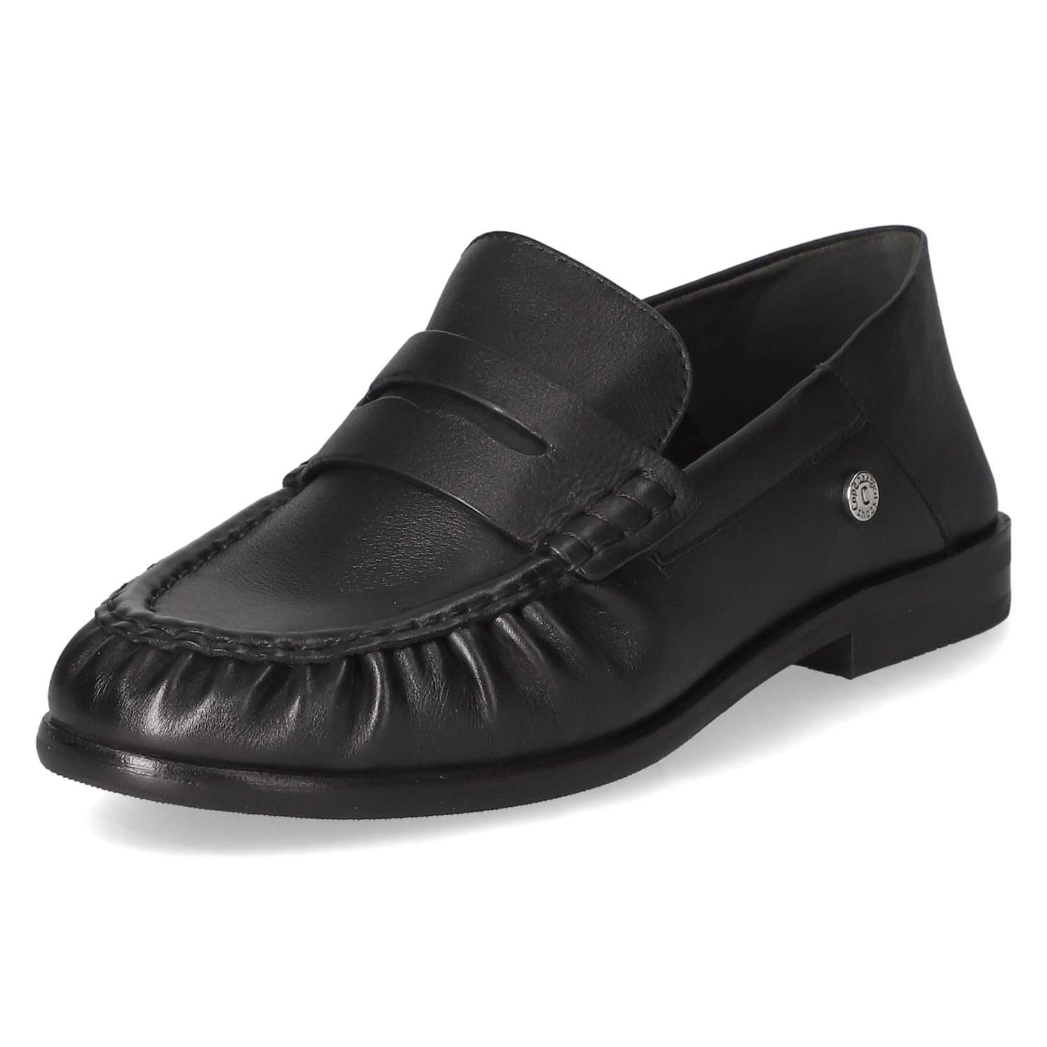 Copenhagen Studios Copenhagen Shoes CS8775 - 1-0001 BLACK Damen Glattleder schwarz Slipper