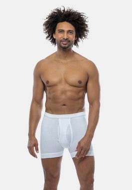 conta Retro Boxer 5er Pack Feinripp (Spar-Set, 5-St) Unterhose kurz - Baumwolle - Mit Eingriff - Formstabil, Pflegeleicht