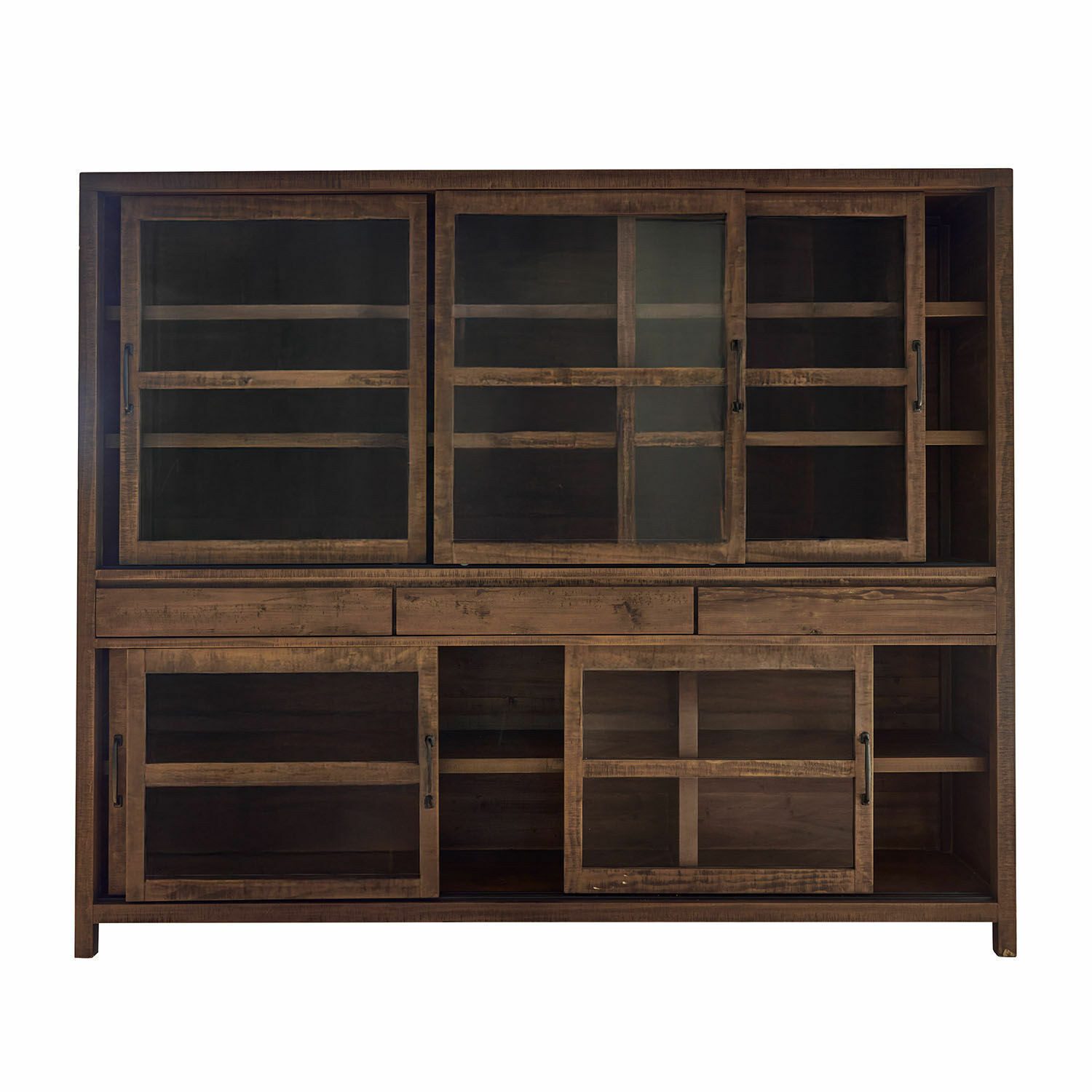 Mirabeau Vitrine Schrank Whitborne braun none