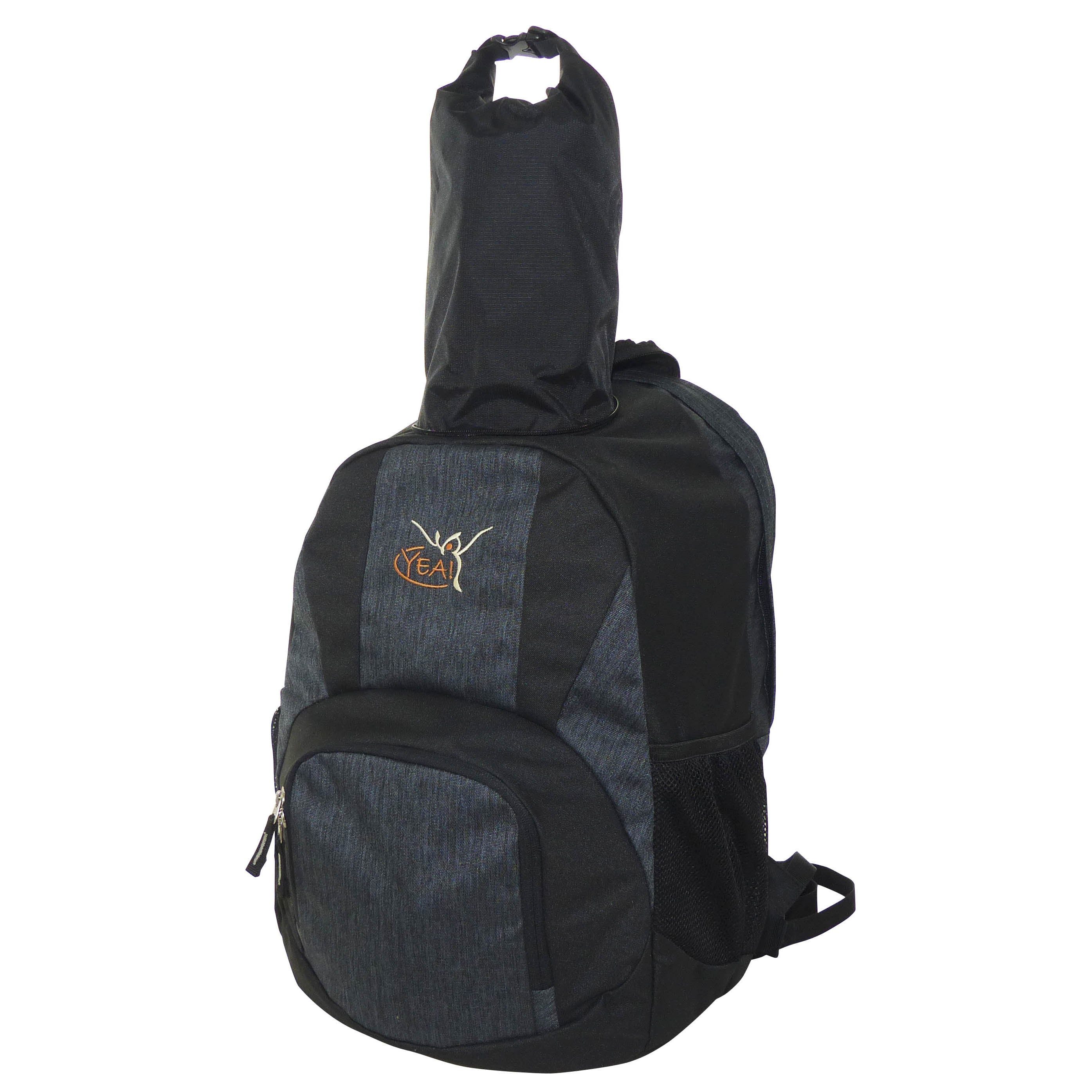 Yogatasche Yogarucksack "Yea!" - black