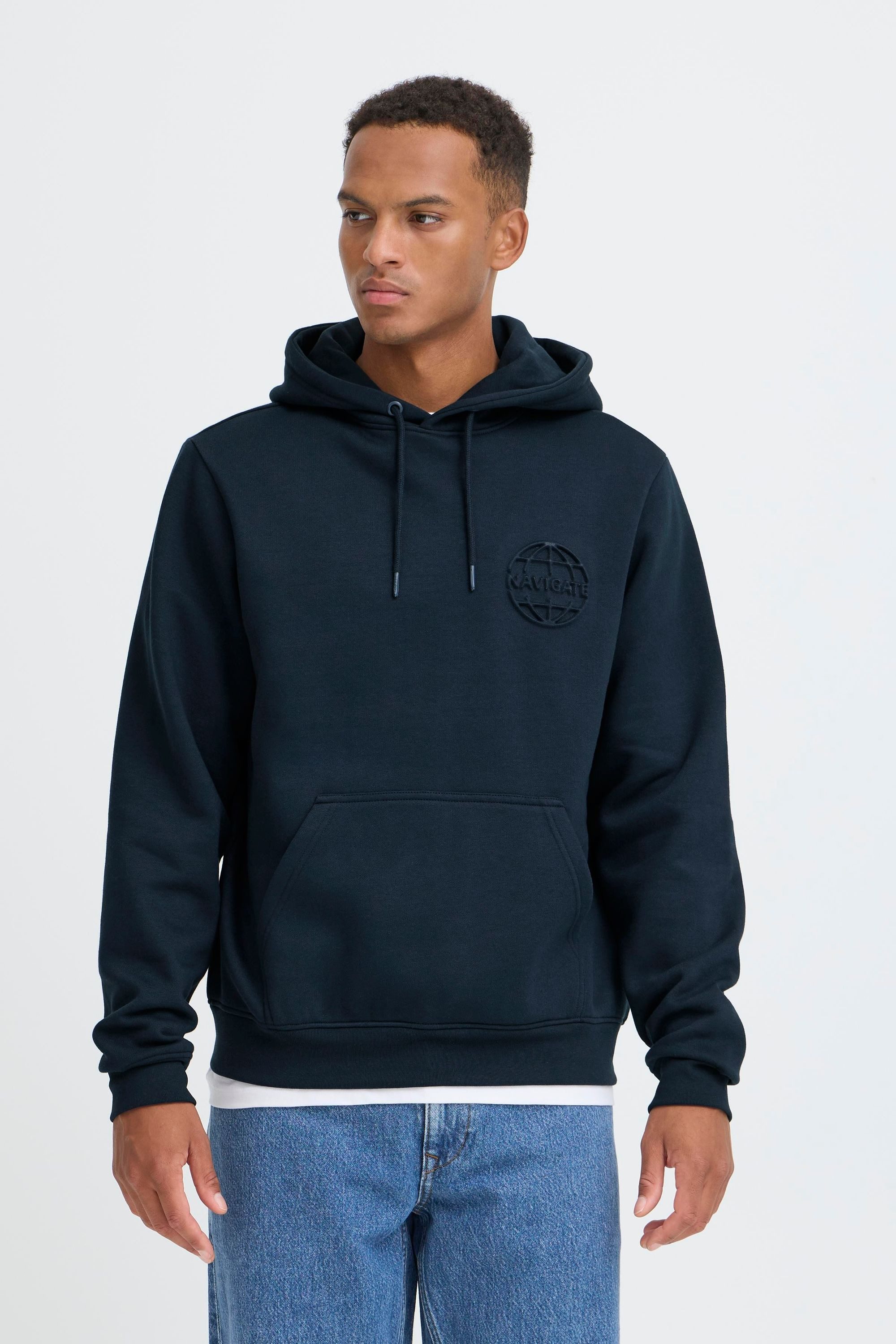 Blend Kapuzenpullover BHFAVIAN Stilvoller Hoodie mit Kapuze und Print