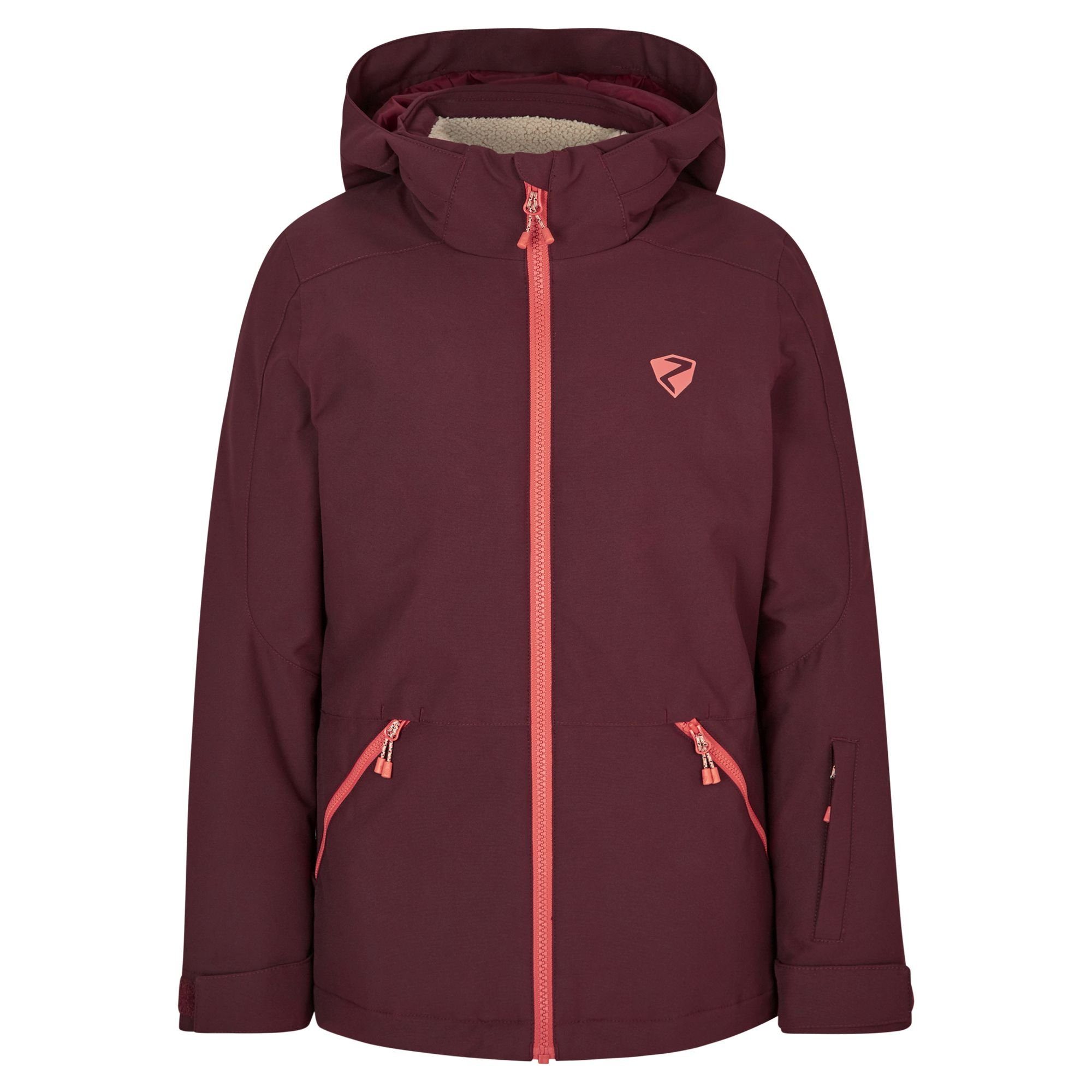 Ziener Skijacke Ziener Skiwear Ski AMELY velvet red