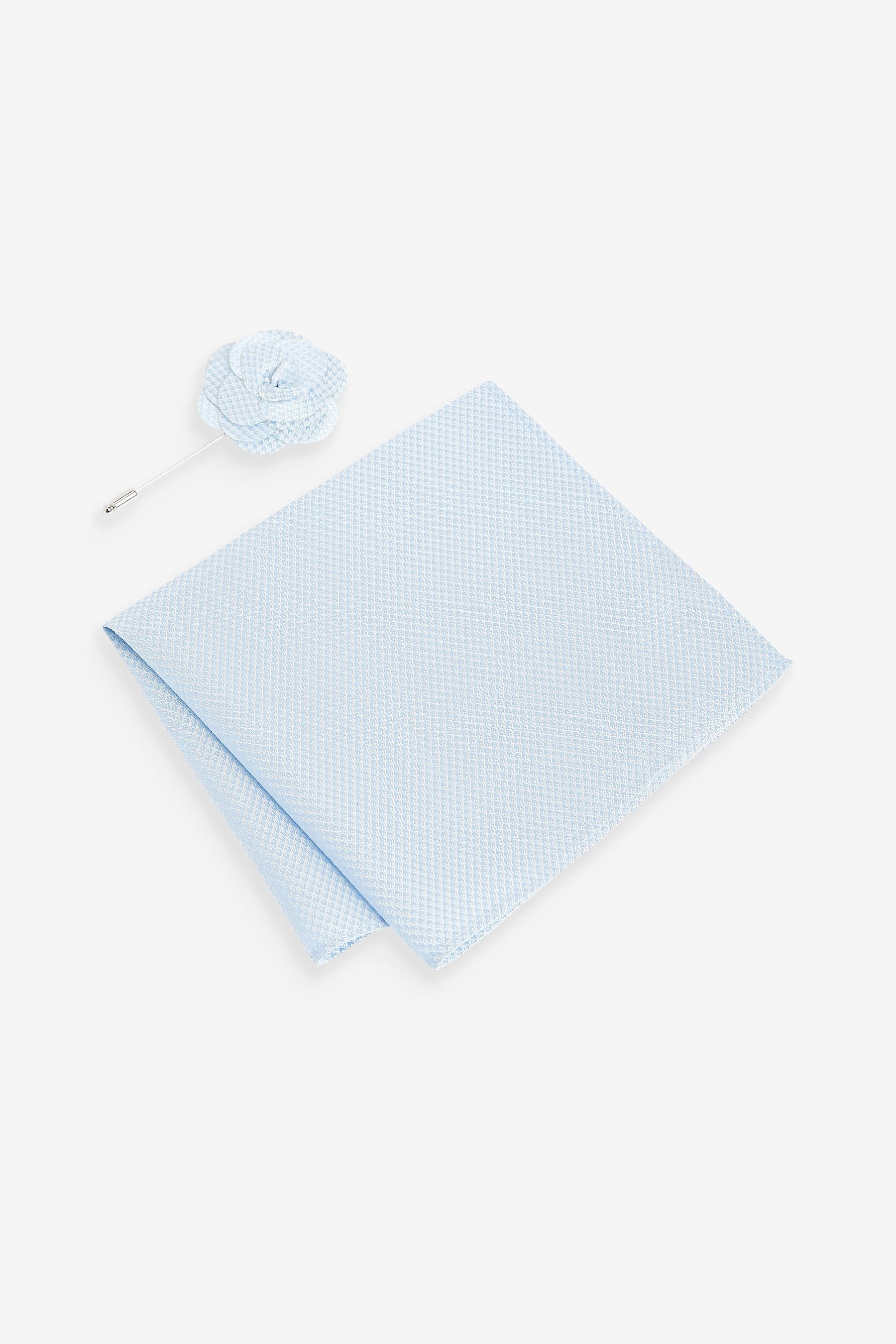 Next Einstecktuch Hochzeits-Set mit Reversnadel und günstig online kaufen