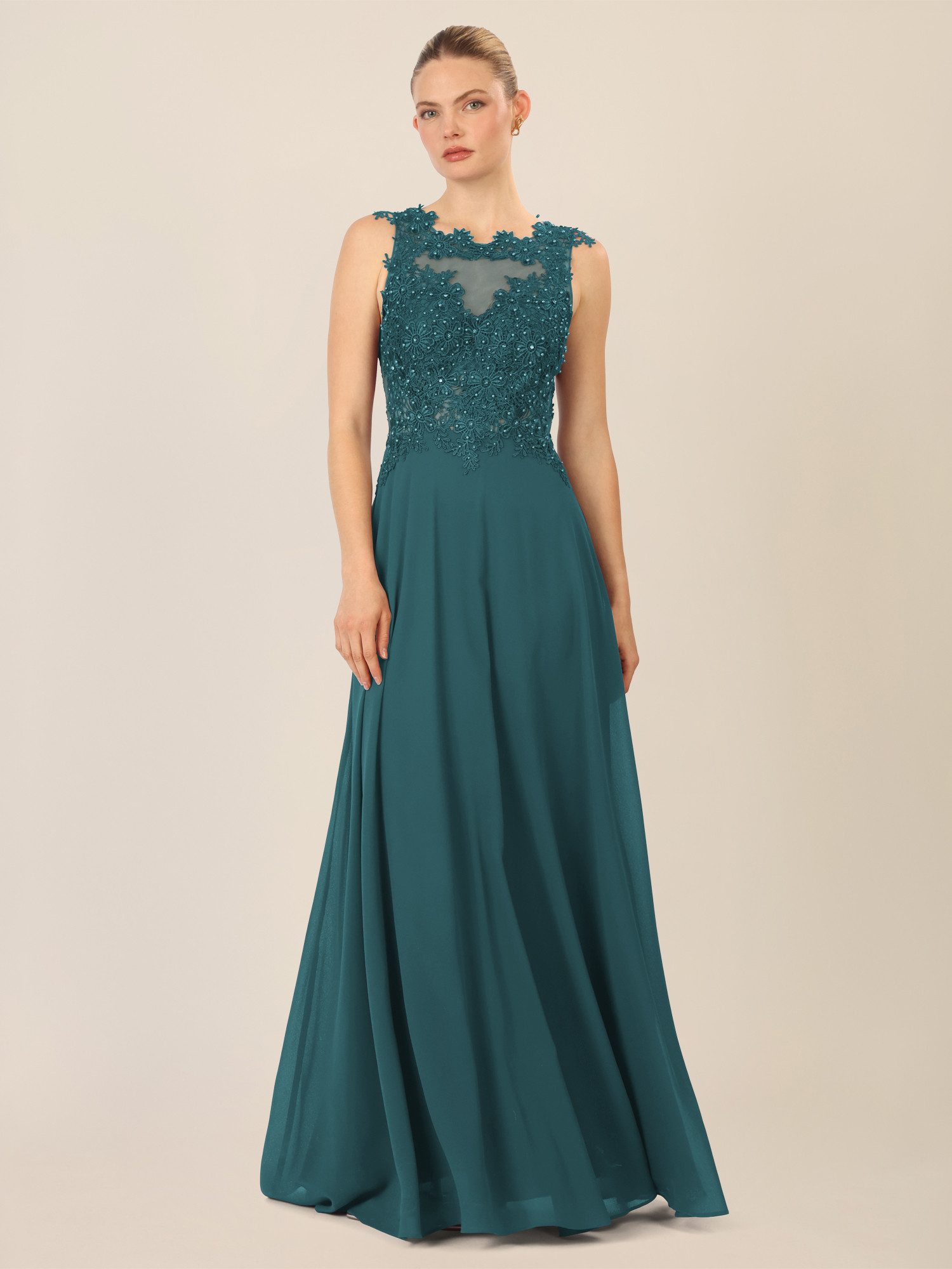 Apart Abendkleid mit floraler Spitze und günstig online kaufen