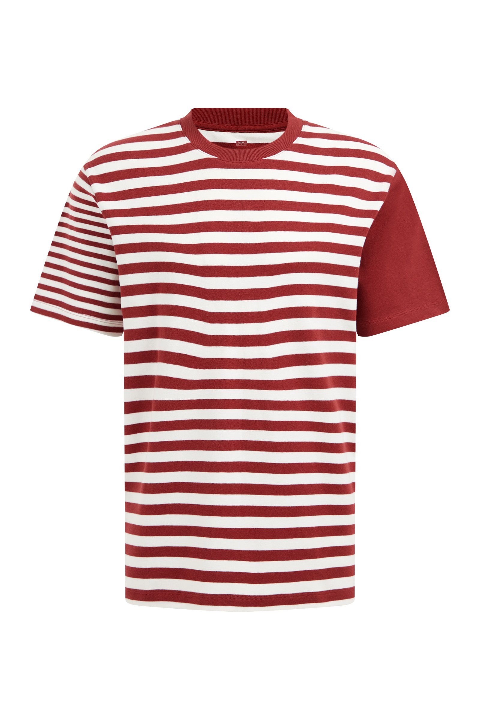 WE Fashion T-Shirt (1-tlg) Dunkelrot | T-Shirts