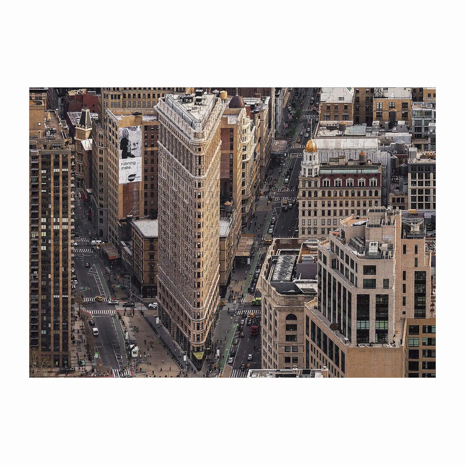 BrainBox Puzzle Ambassador - Weltstädte 3x1000 Teile (Sebastien Nagy), 1000 Puzzleteile