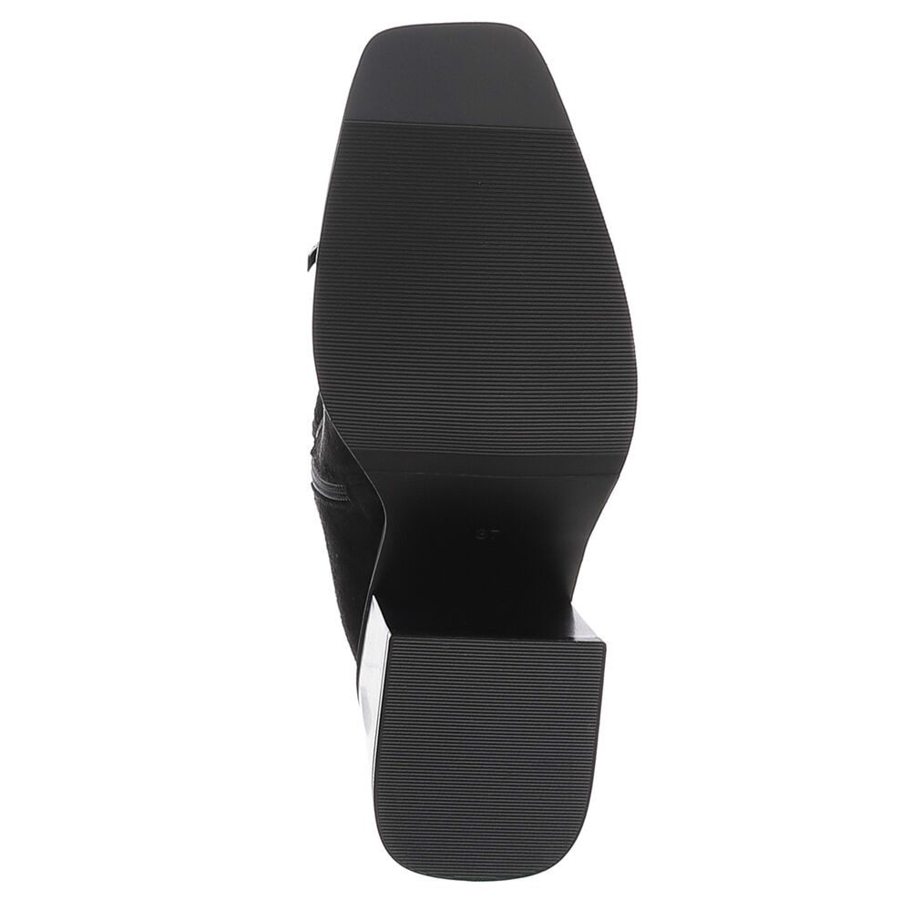 Ital-Design Elegante Blockabsatz-Stiefel für Damen im Alltag Stiefel (90793528) Blockabsatz Stiefel in Schwarz
