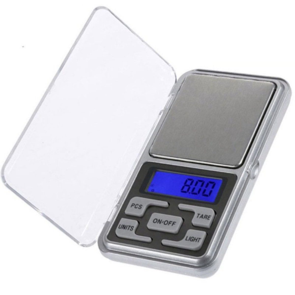 B-Tech Präzisionswaage Digitale Präzisionswaage 500g / 0,1g - Feinwaage mit LCD-Display, 6 Maßeinheiten & Tara-Funktion
