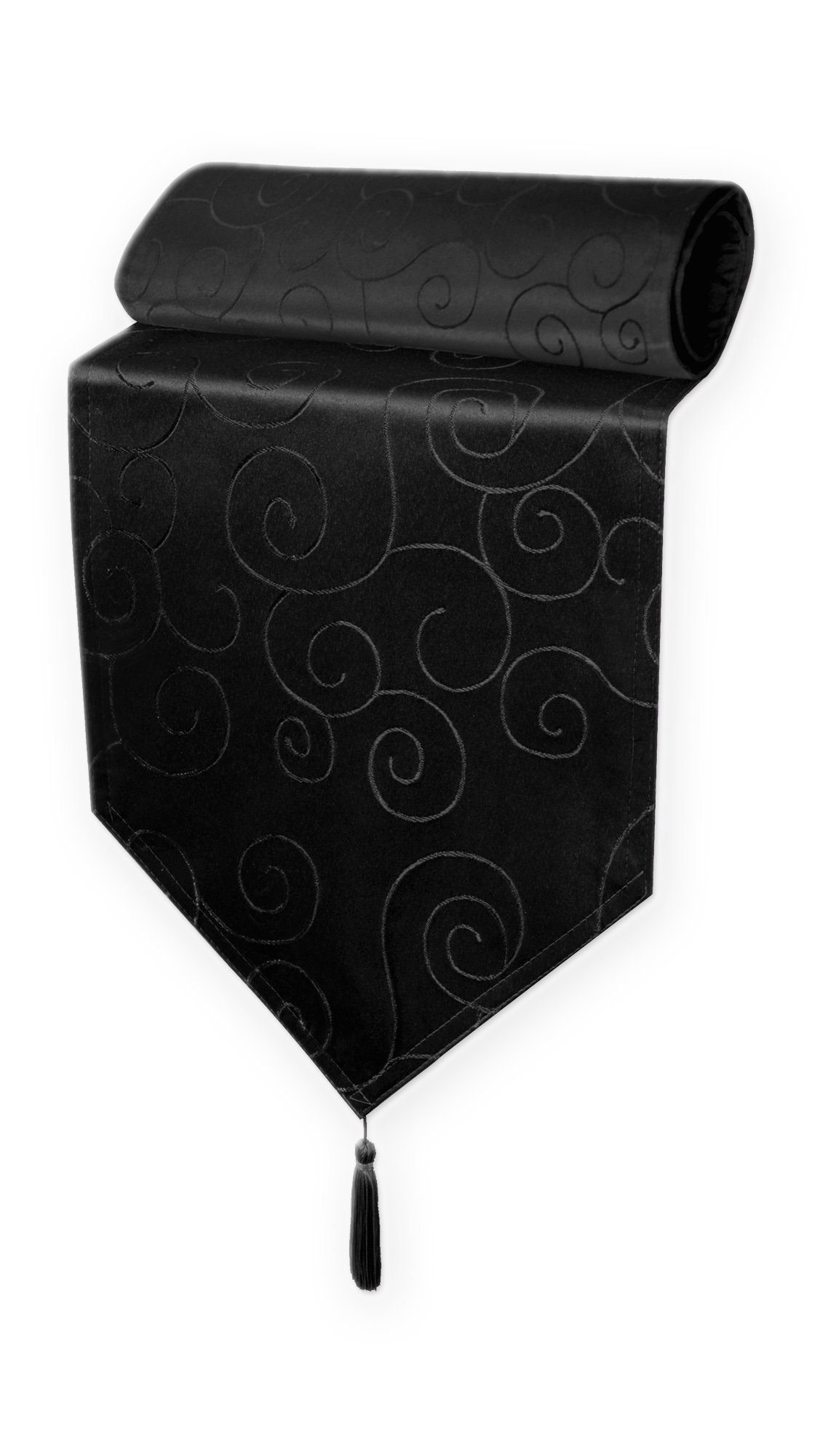 Haus und Deko Tischdecke Tischläufer Damast Ornamente klassisch Tischdecke günstig online kaufen