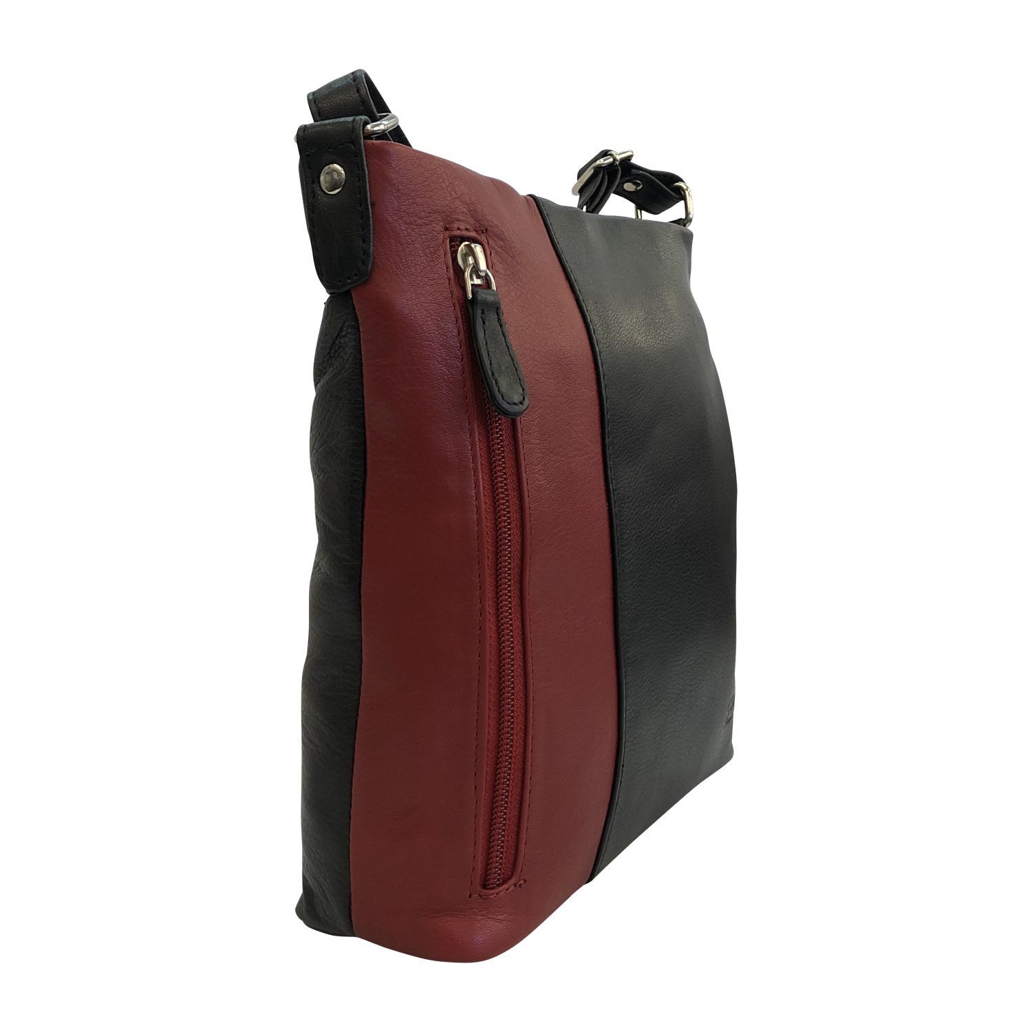 Cinino Handtasche C1970, Ledertasche Umhängetasche