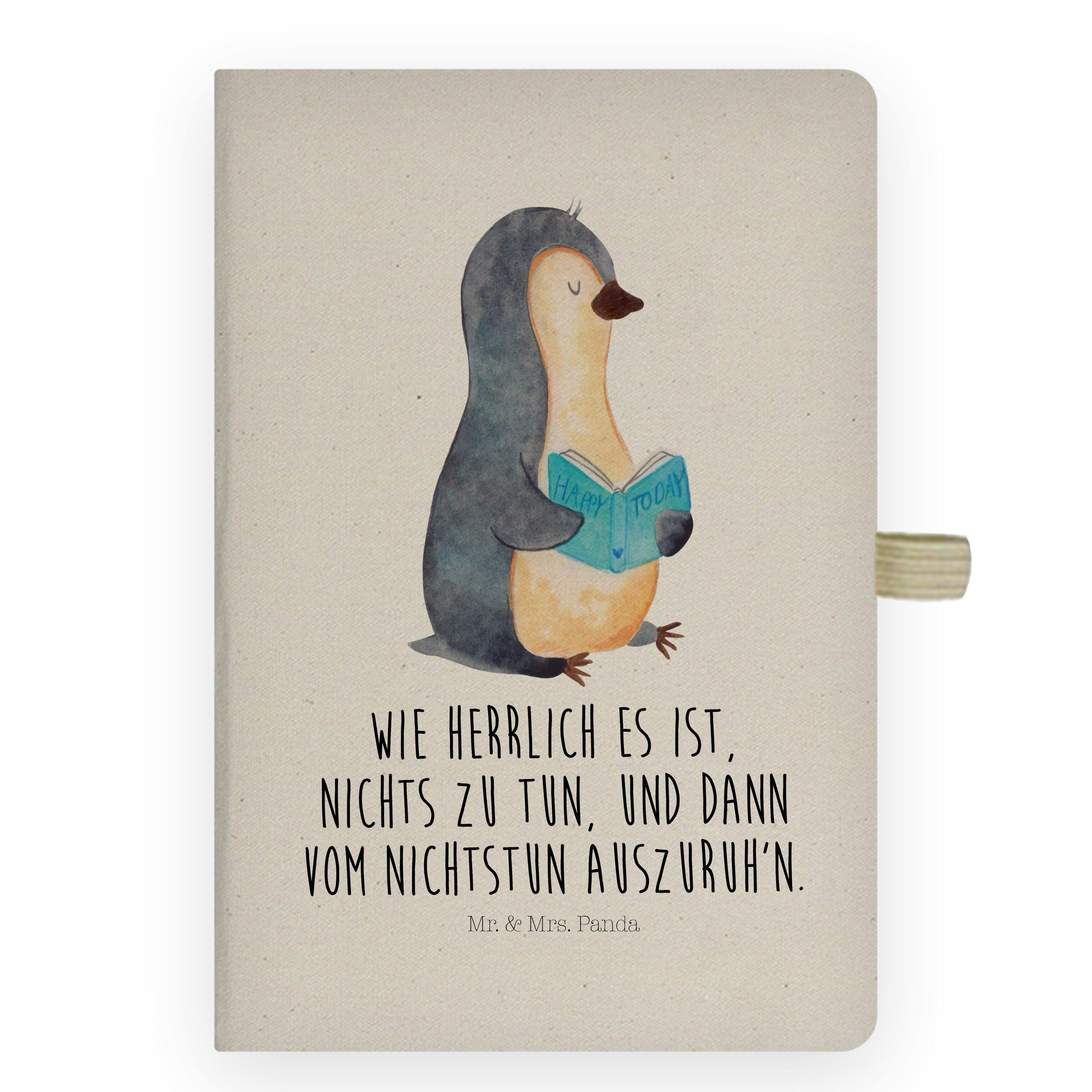 Mr. & Mrs. Panda Notizbuch Pinguin Buch - Transparent - Geschenk, Journal, Notizheft, Notizen, B Mr. & Mrs. Panda