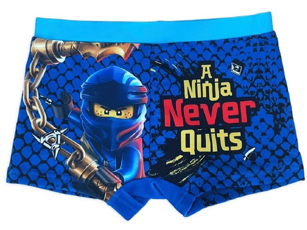 LEGO® kidswear Boxer-Badehose Lego Ninjago Boxer Badehose für Jungen 5 6 7 8 9 10Jahre