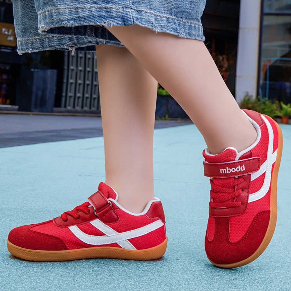 HUSK'SWARE Barfußschuh (Kinder Schuhe breite Zehenbox Jungen Mädchen) Barfußschuhe leichte Sneaker für Schule Freizeit Outdoor